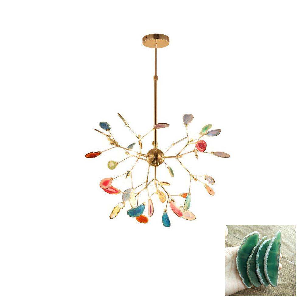 Agate Flake Chandelier - Blowlighting