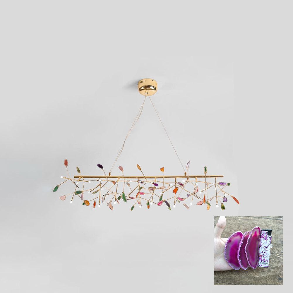 Agate Flake Chandelier - Blowlighting