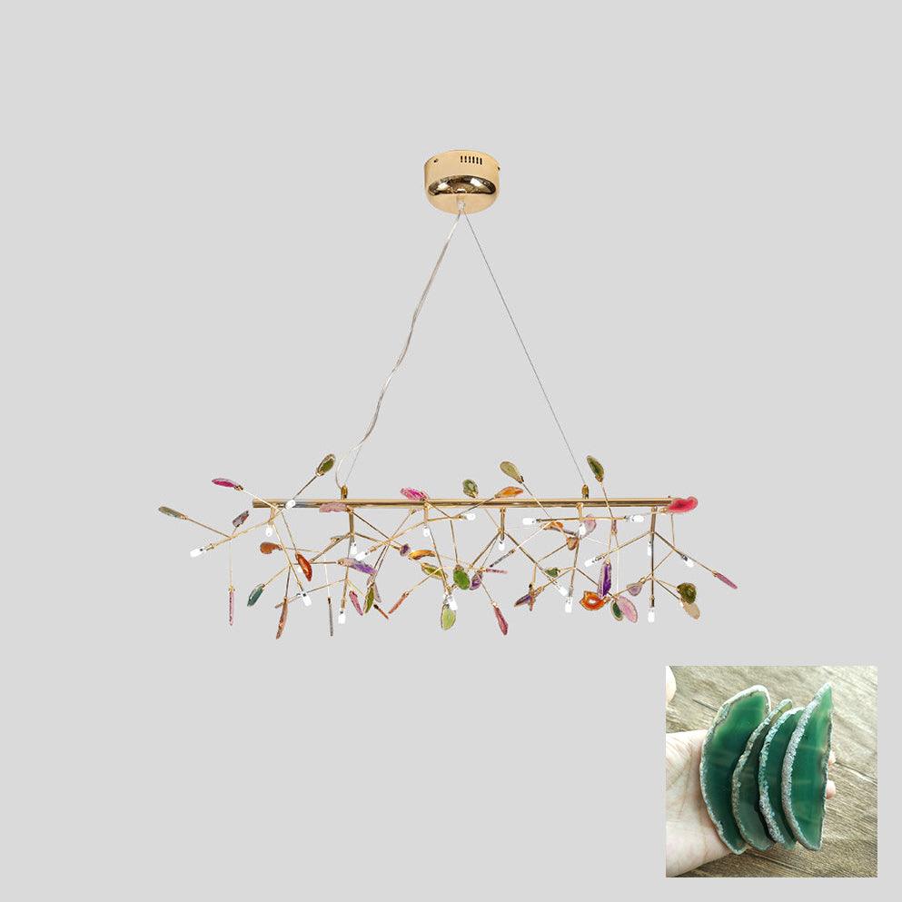 Agate Flake Chandelier - Blowlighting