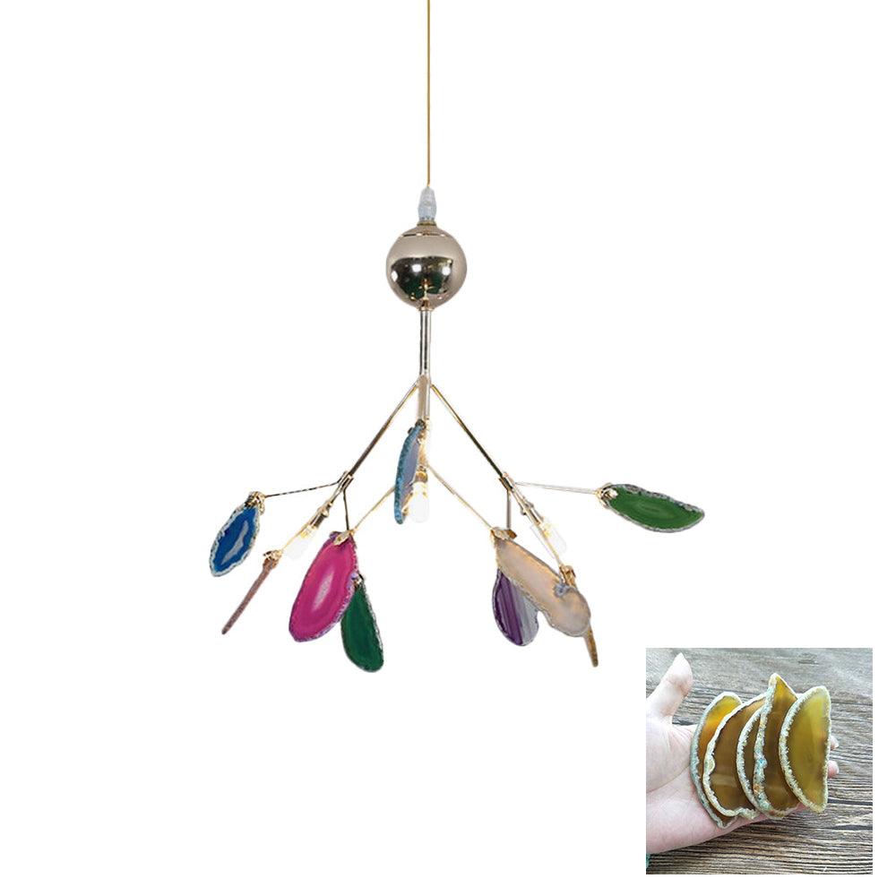 Agate Flake Chandelier - Blowlighting