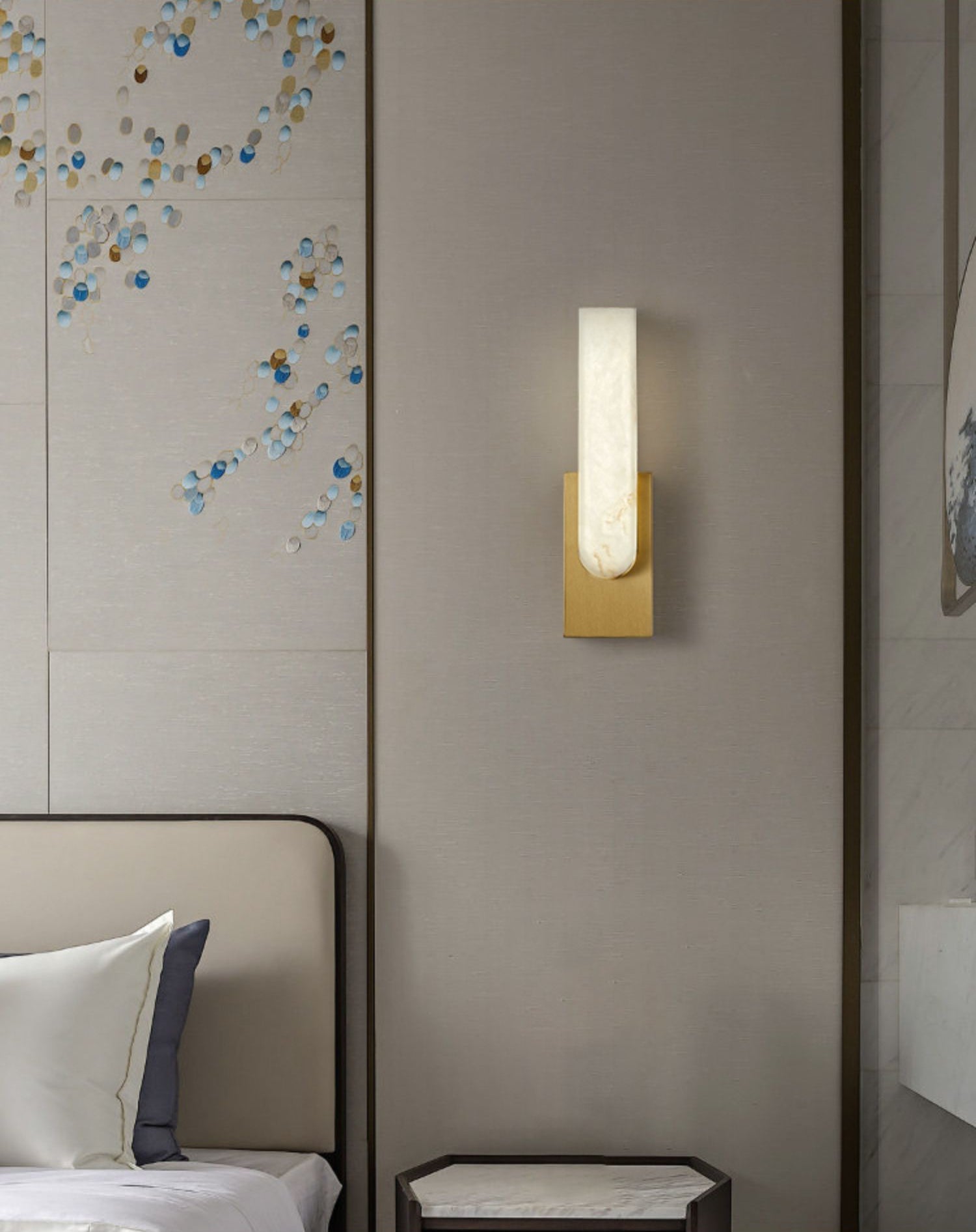 Claudia Alabaster Wall Light - Blowlighting