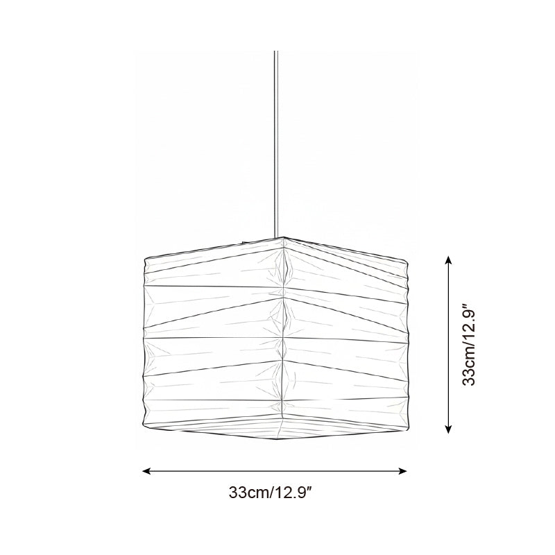 Akari Minimalist Paper 33X Pendant Light