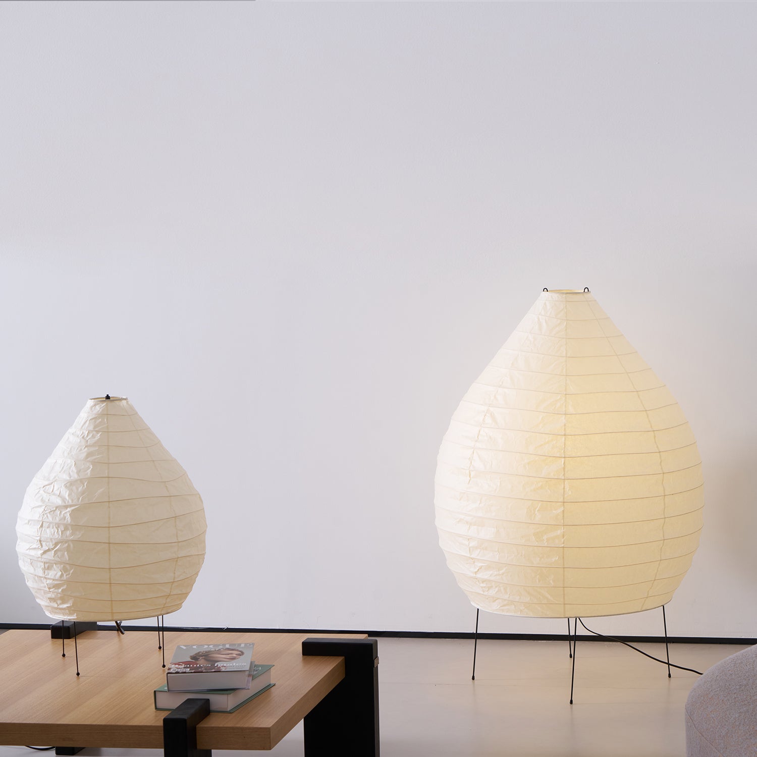 Washi Paper Lantern Table Lamp - Blowlighting