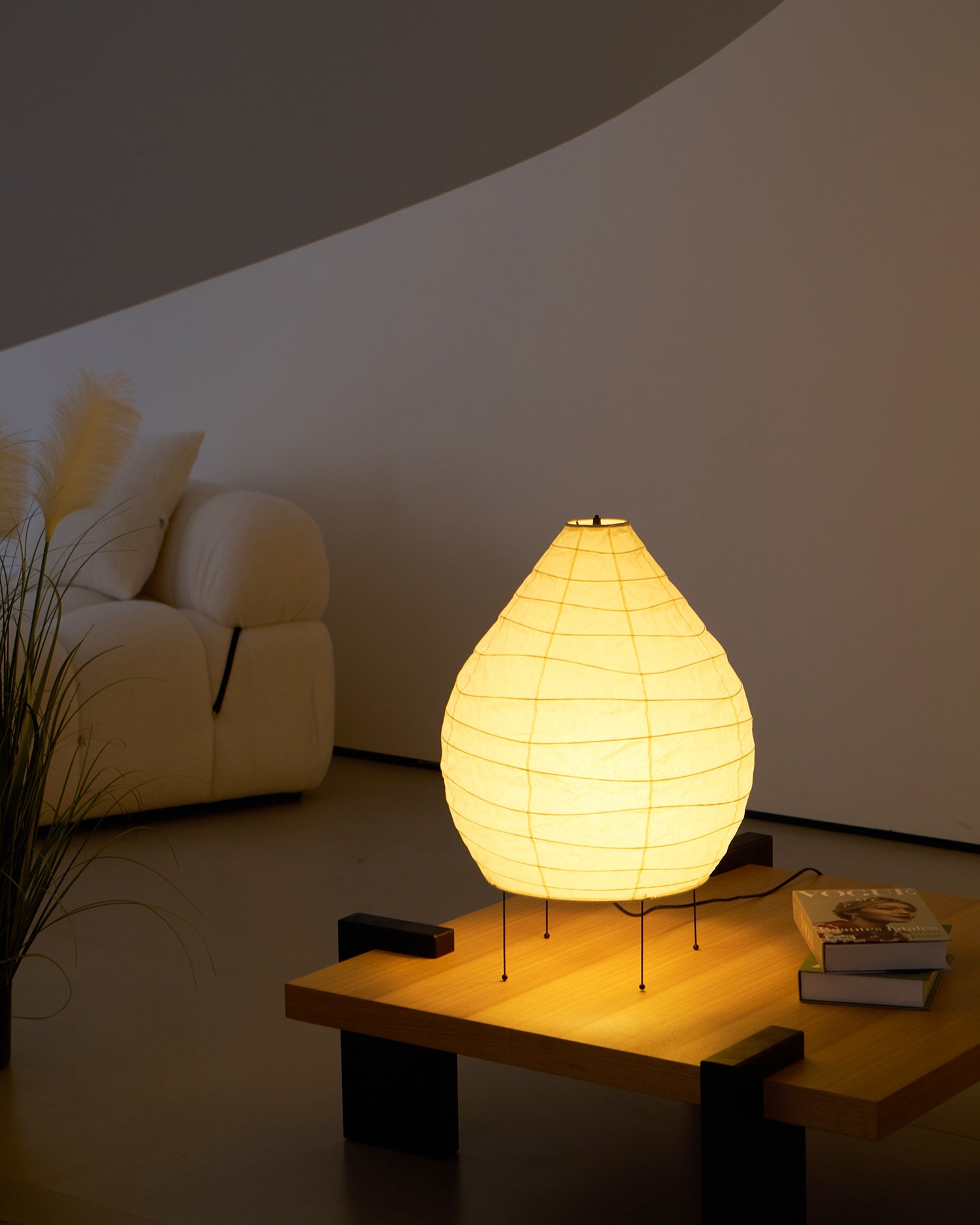 Washi Paper Lantern Table Lamp - Blowlighting