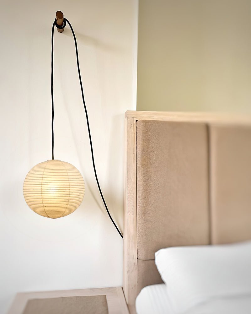 Akari A Round Swag Light - Blowlighting