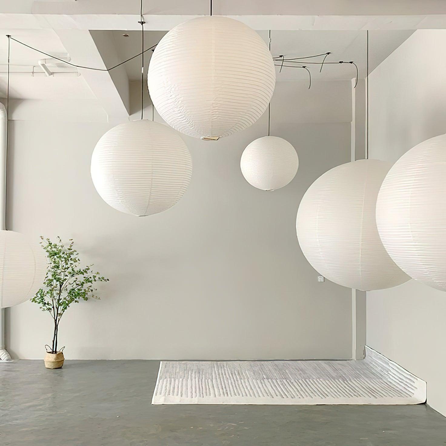 Akari A Pendant Swag Light - Blowlighting