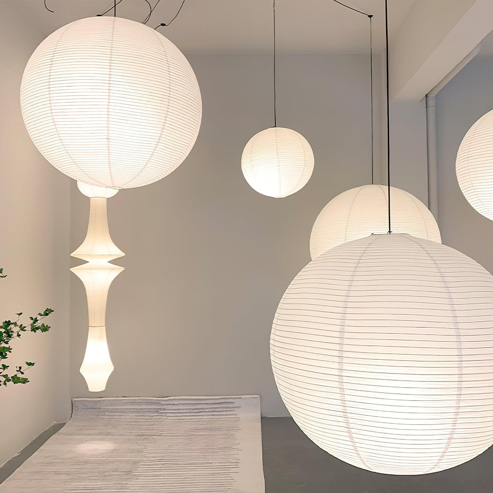 Akari A Pendant Swag Light - Blowlighting