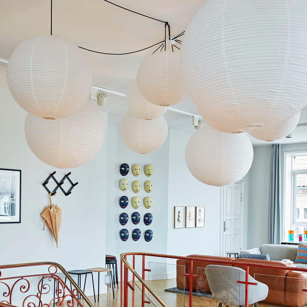 Akari A Pendant Swag Light - Blowlighting