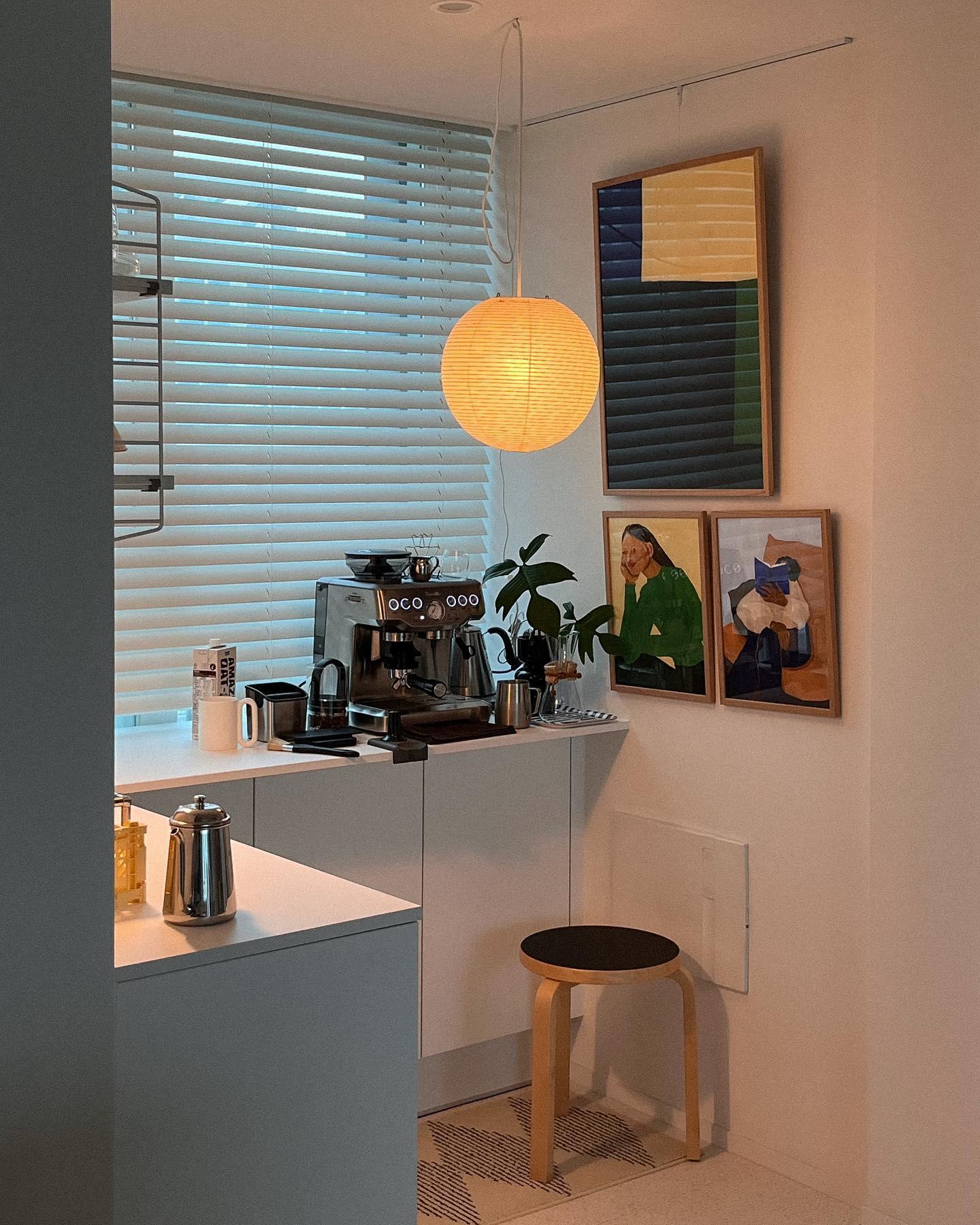 Akari A Pendant Swag Light - Blowlighting