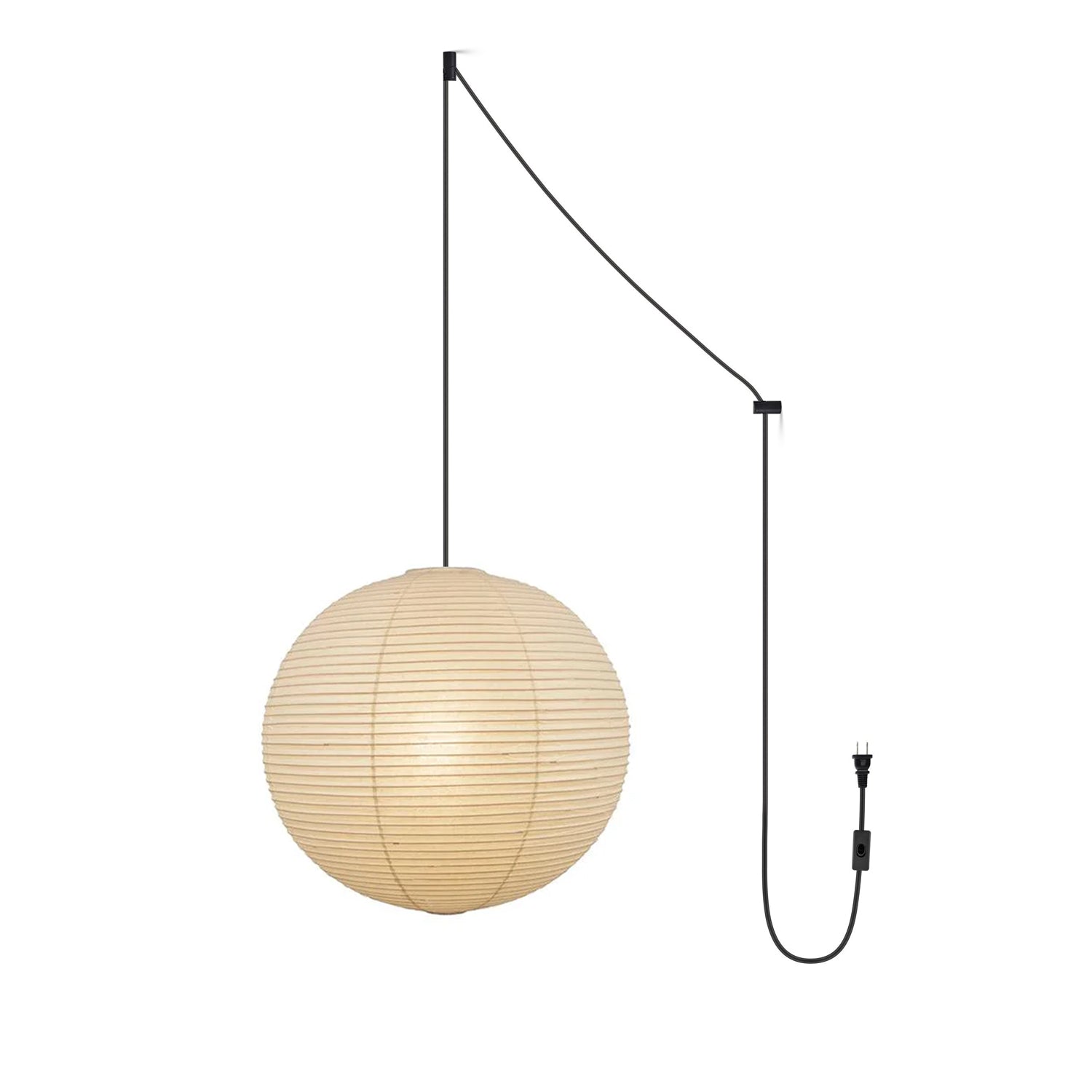 Akari A Pendant Swag Light - Blowlighting