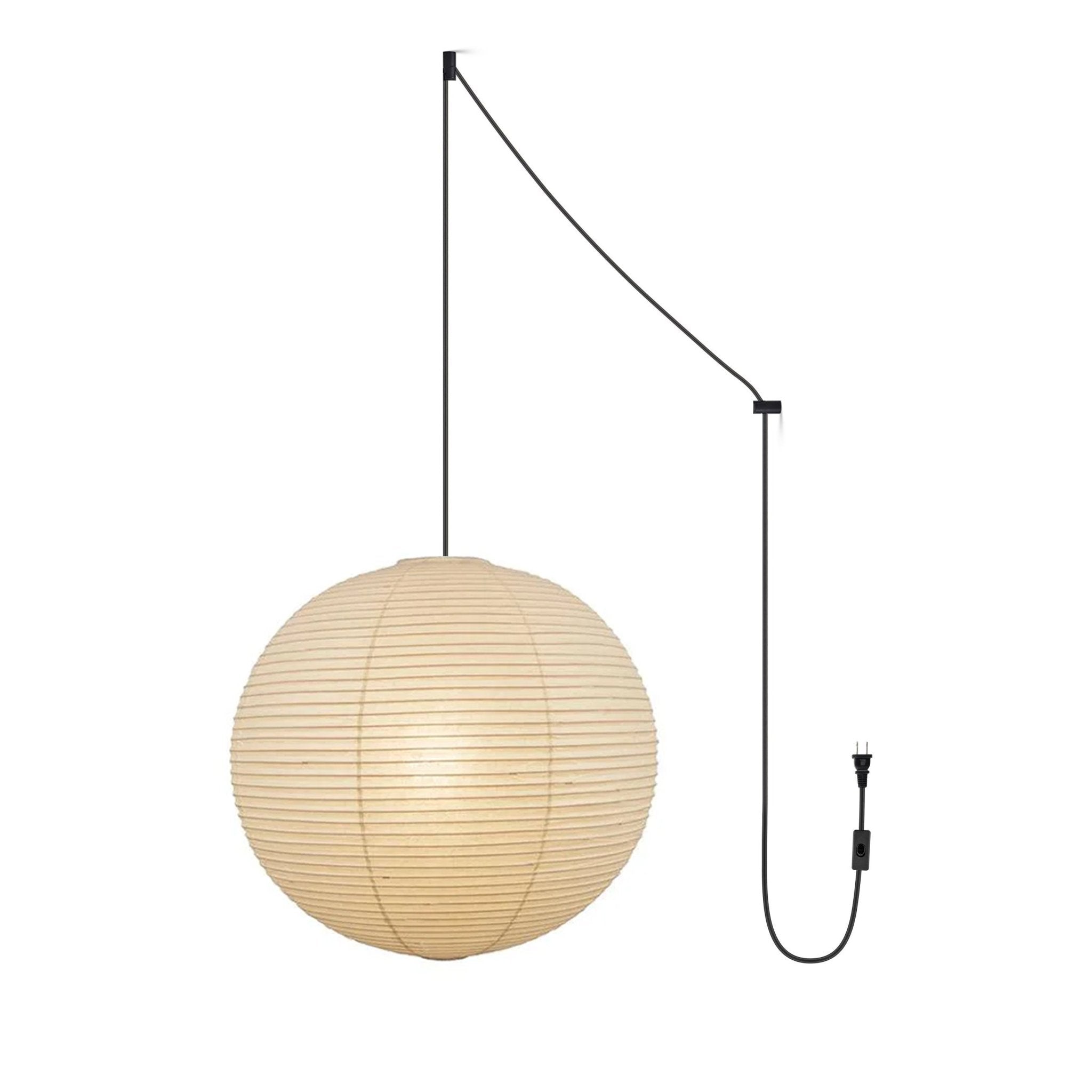 Akari A Pendant Swag Light - Blowlighting