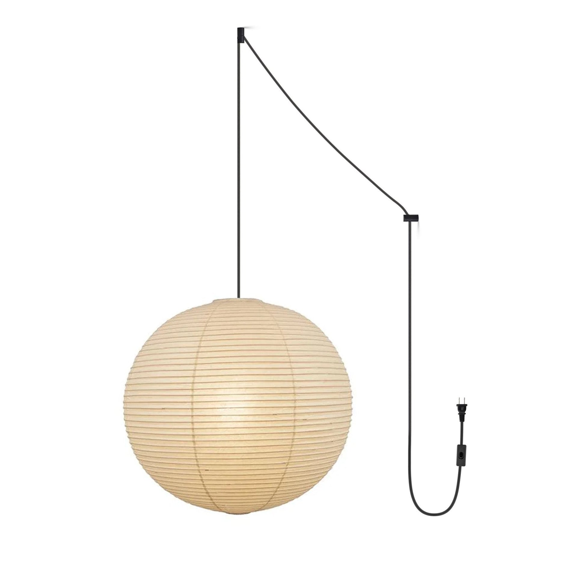 Akari A Pendant Swag Light - Blowlighting