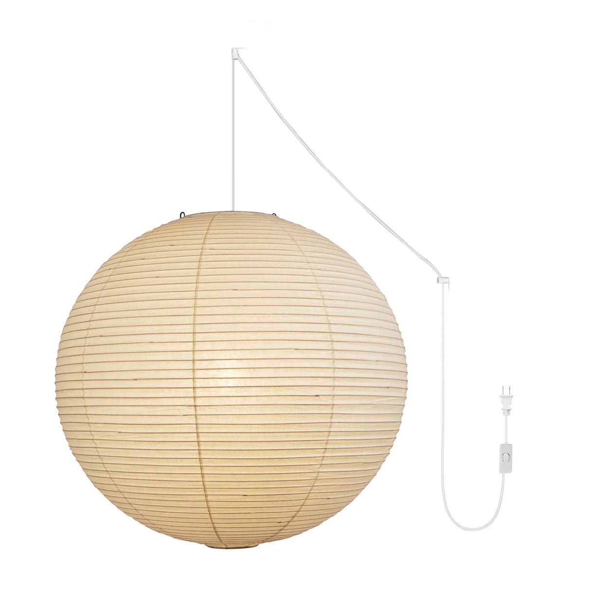 Akari A Round Swag Light - Blowlighting