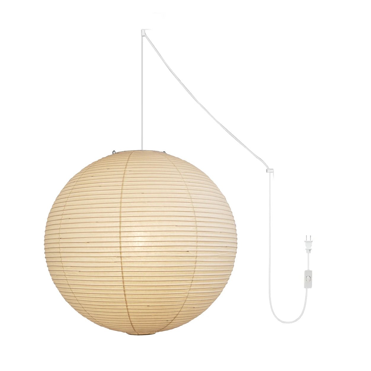 Akari A Round Swag Light - Blowlighting