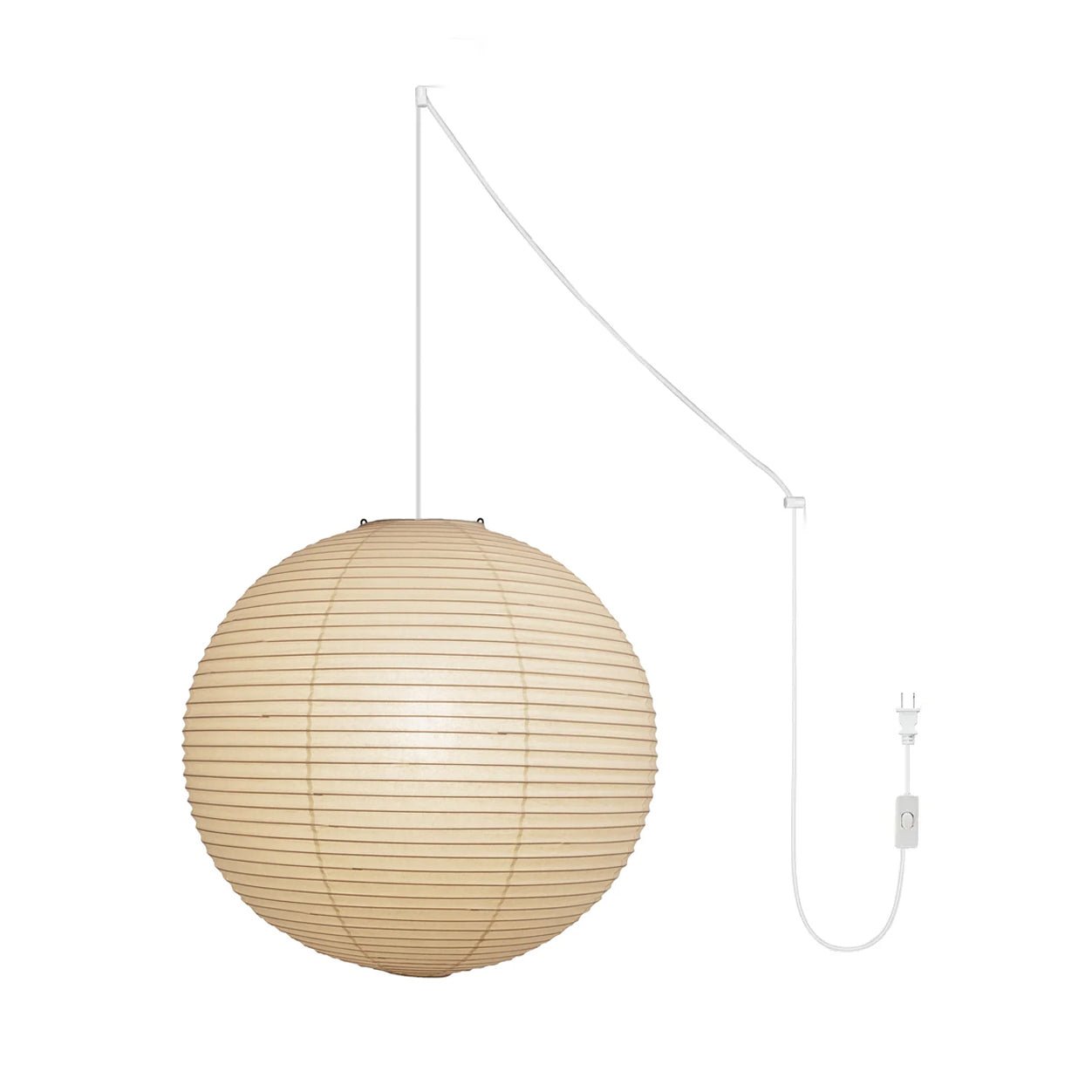 Akari A Round Swag Light - Blowlighting