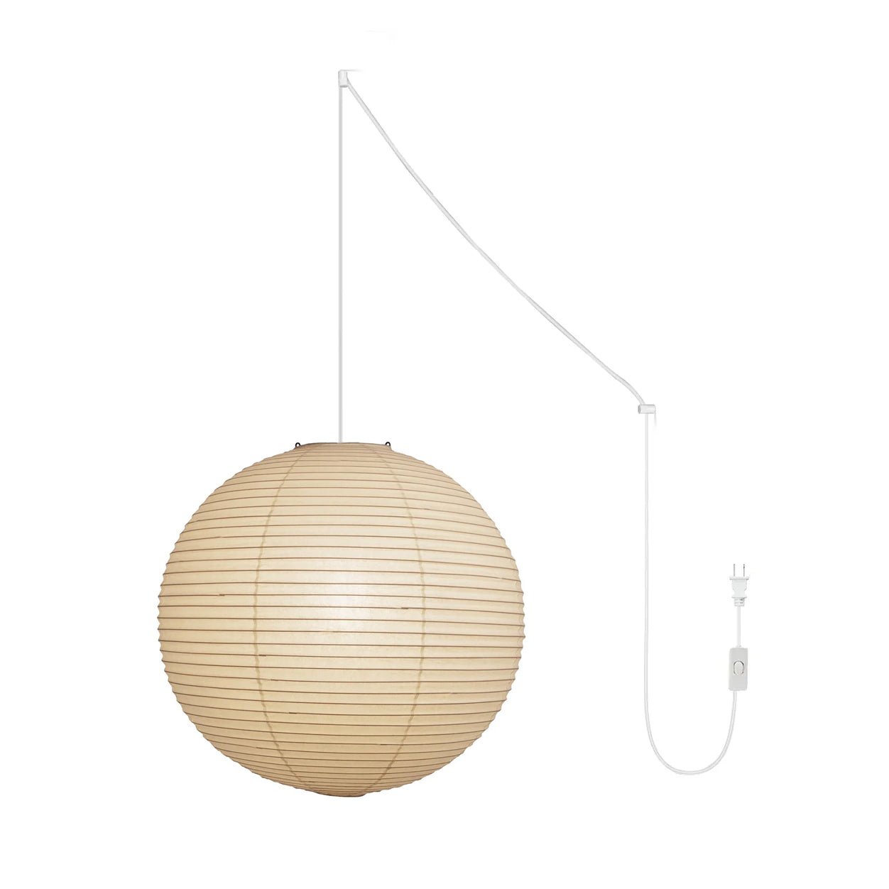 Akari A Round Swag Light - Blowlighting