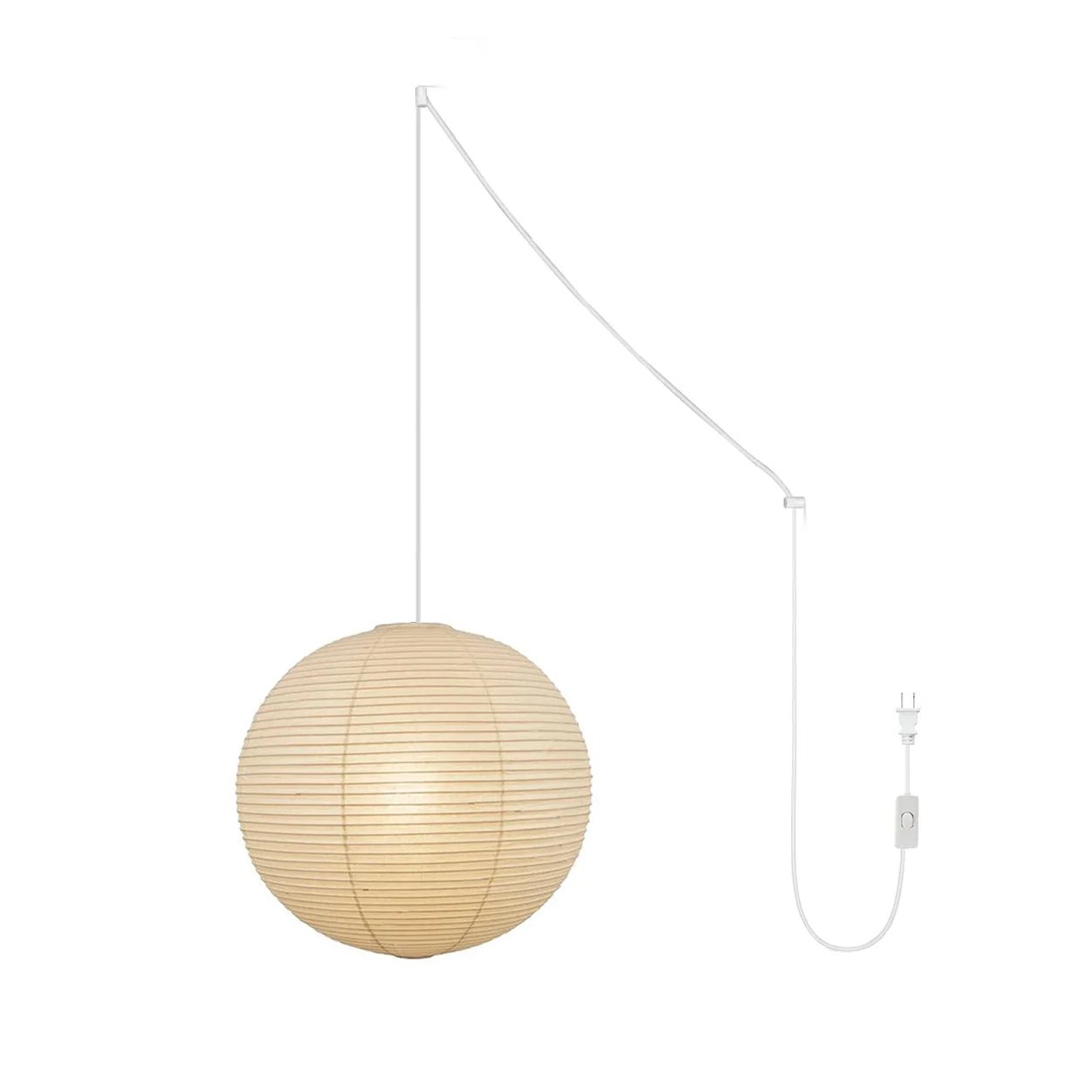 Akari A Round Swag Light - Blowlighting