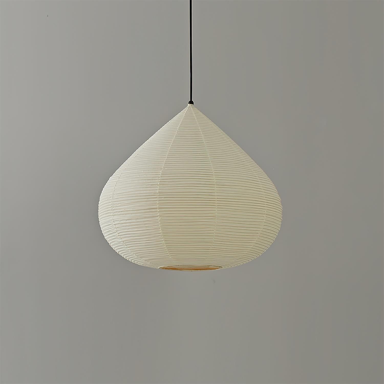 Akari Minimalist Paper Chestnut Pendant Light