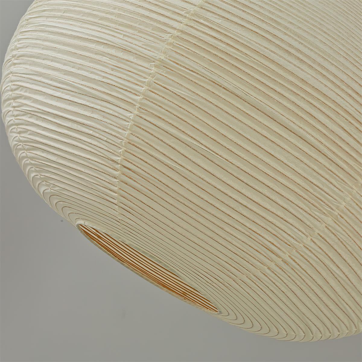 Akari Minimalist Paper Chestnut Pendant Light