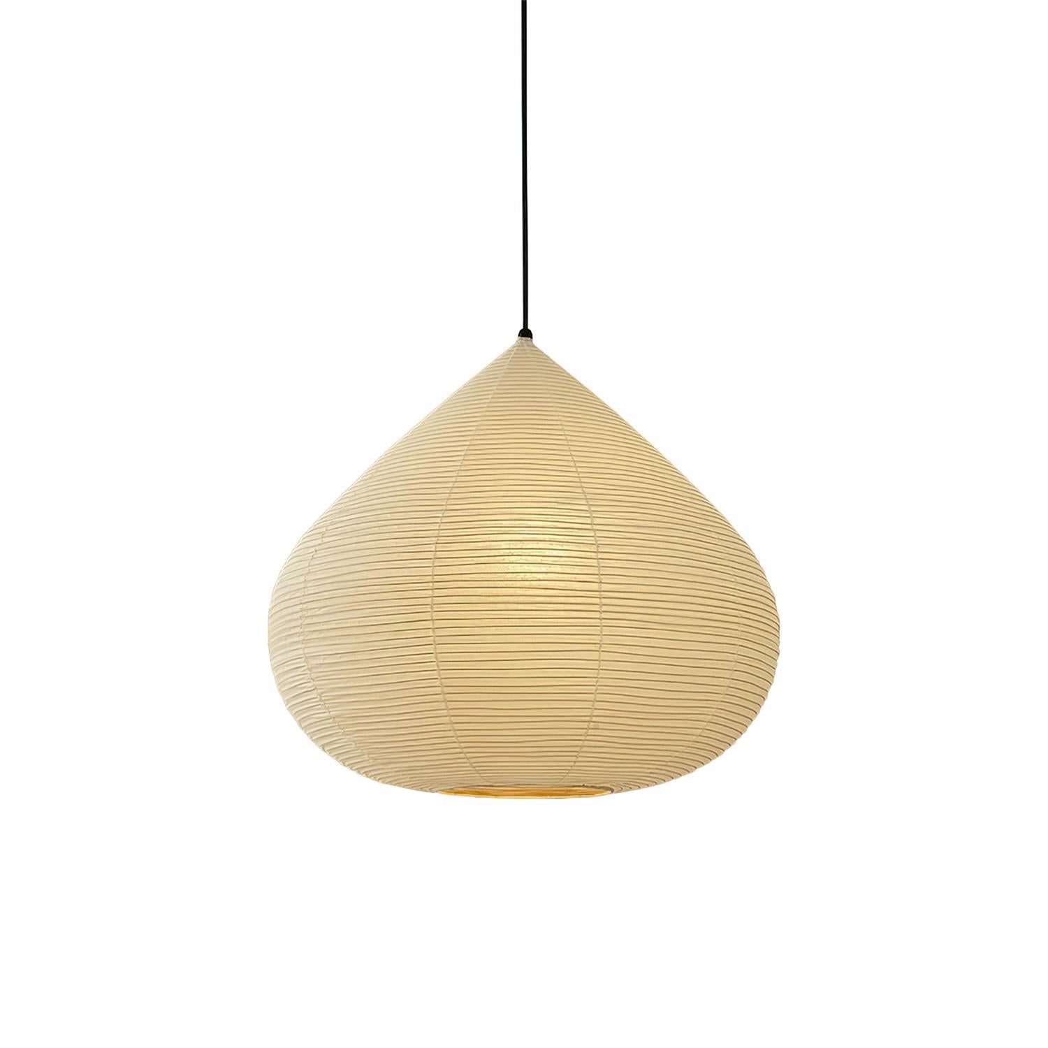 Akari Minimalist Paper Chestnut Pendant Light