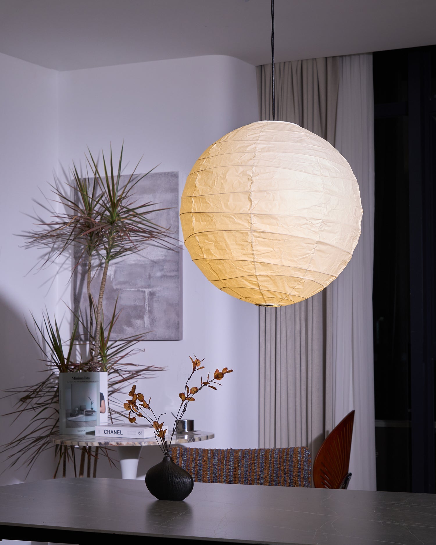 Washi Paper Pendant Lamp - Blowlighting