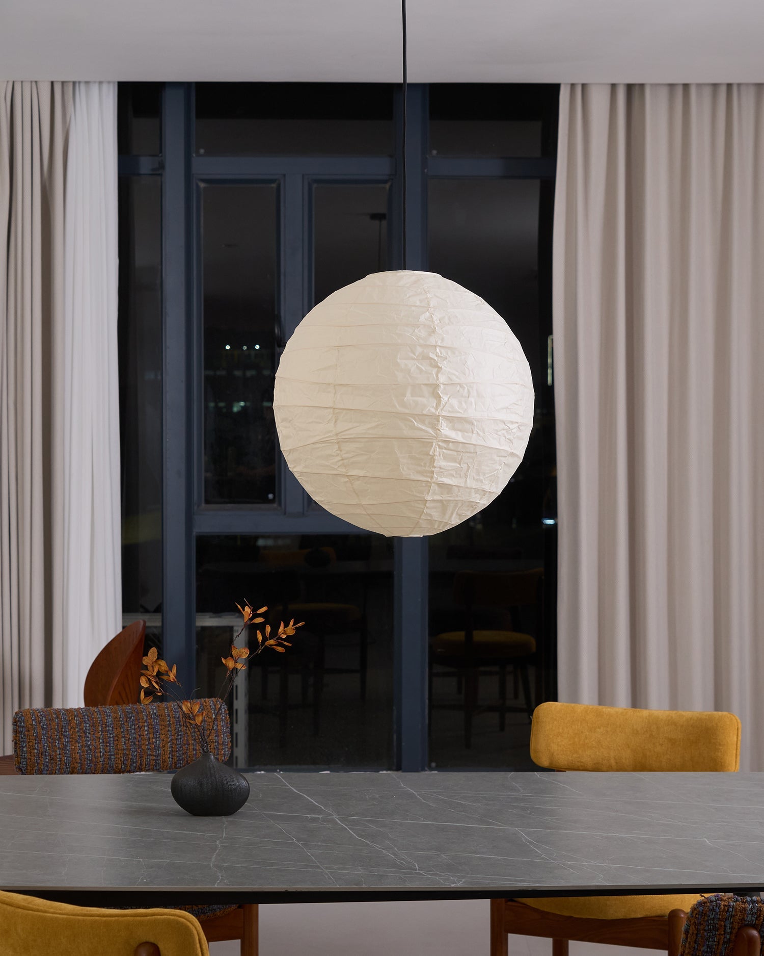 Washi Paper Pendant Lamp - Blowlighting