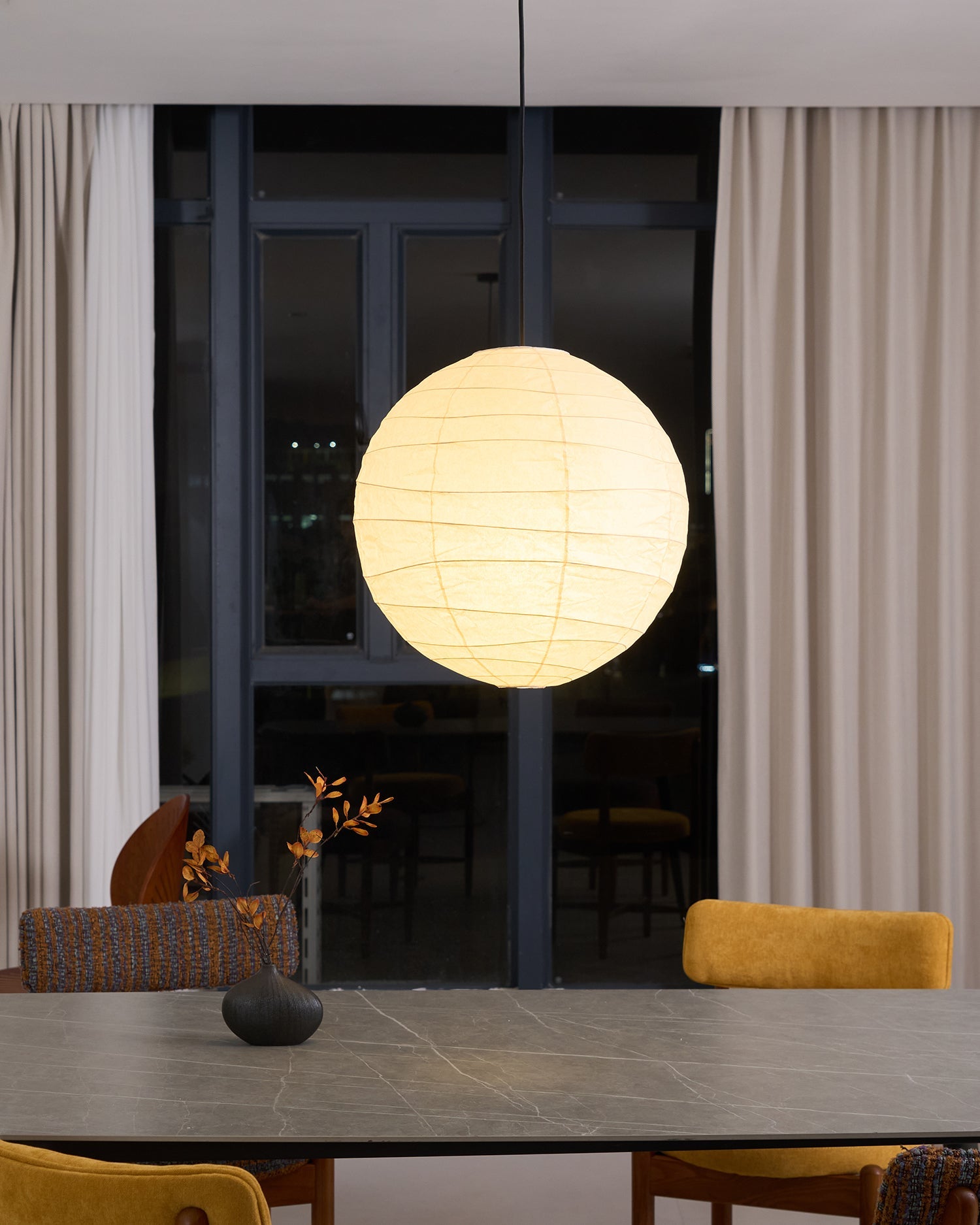 Washi Paper Pendant Lamp - Blowlighting