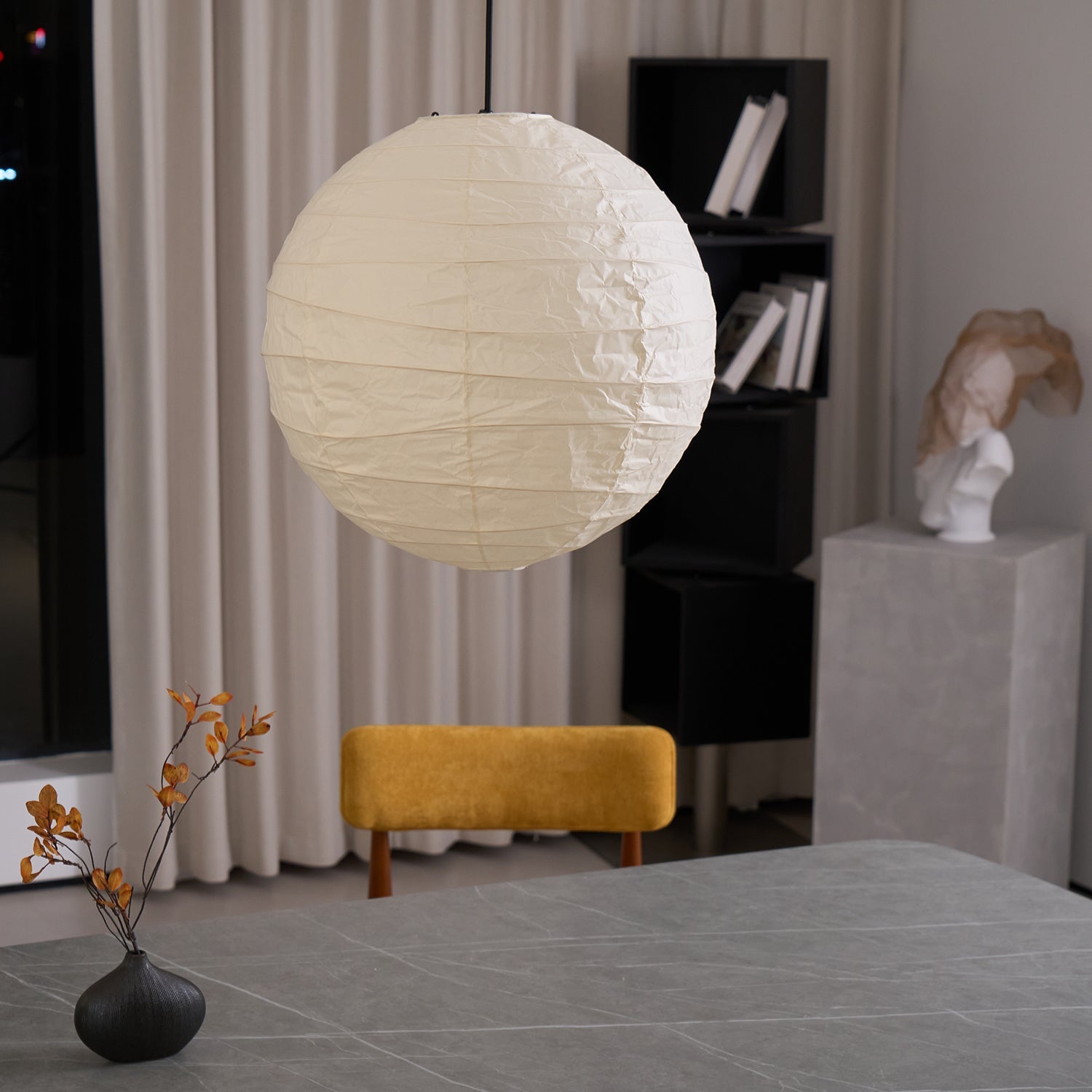 Washi Paper Pendant Lamp - Blowlighting