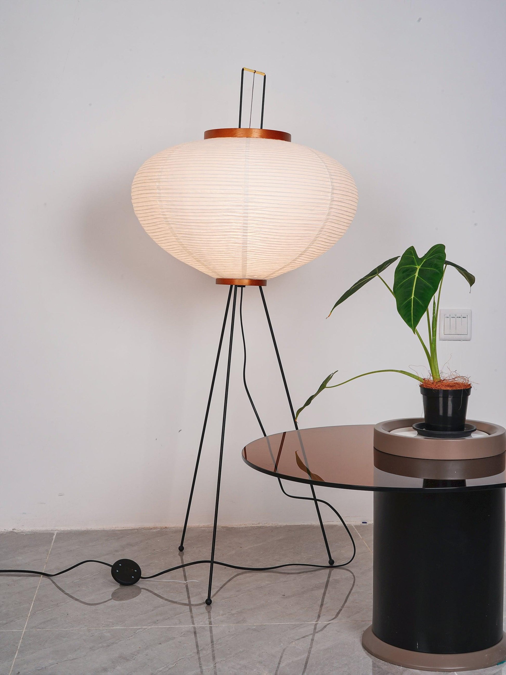 Rice Paper Floor Lamp - Blowlighting