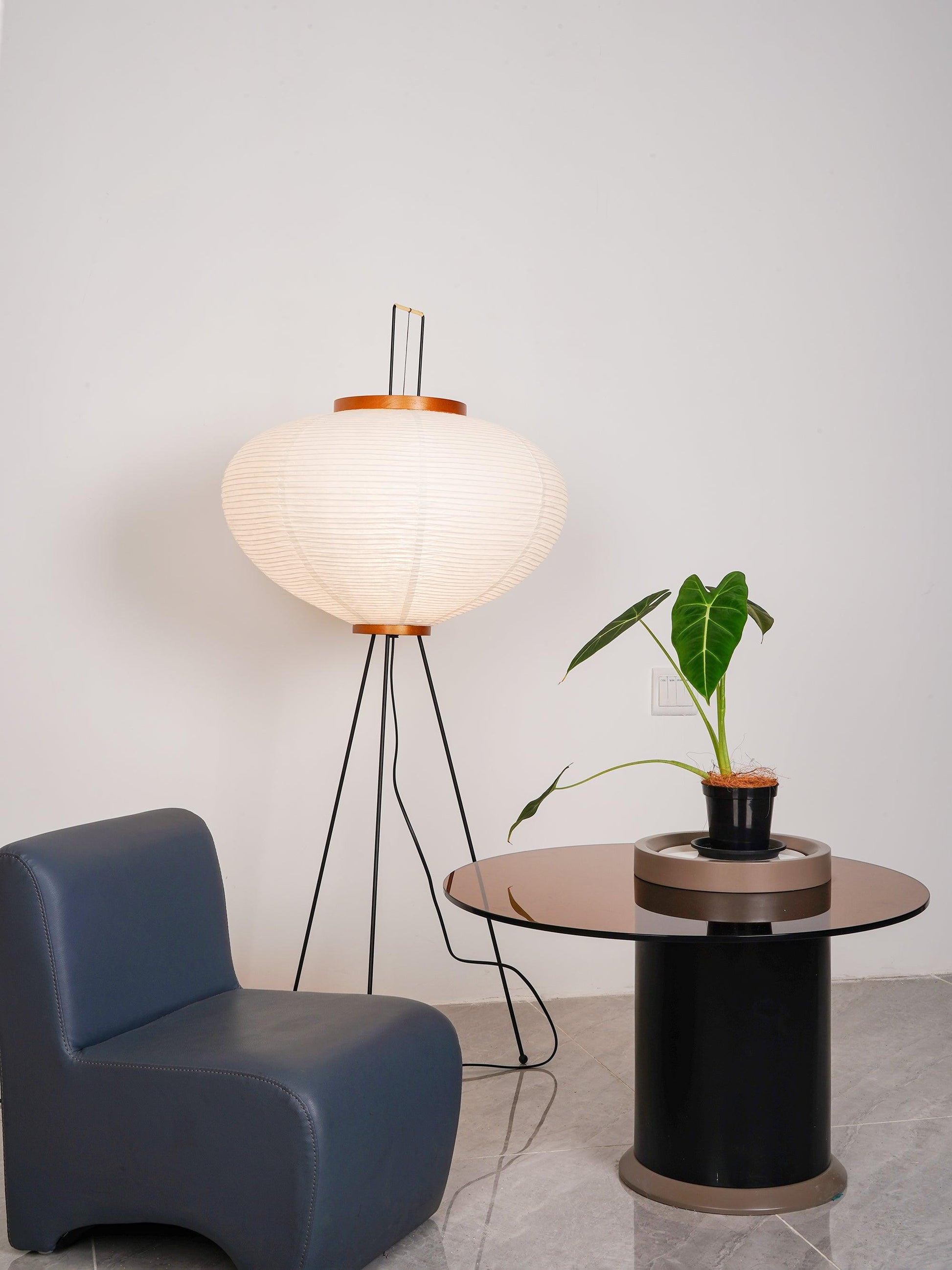 Rice Paper Floor Lamp - Blowlighting