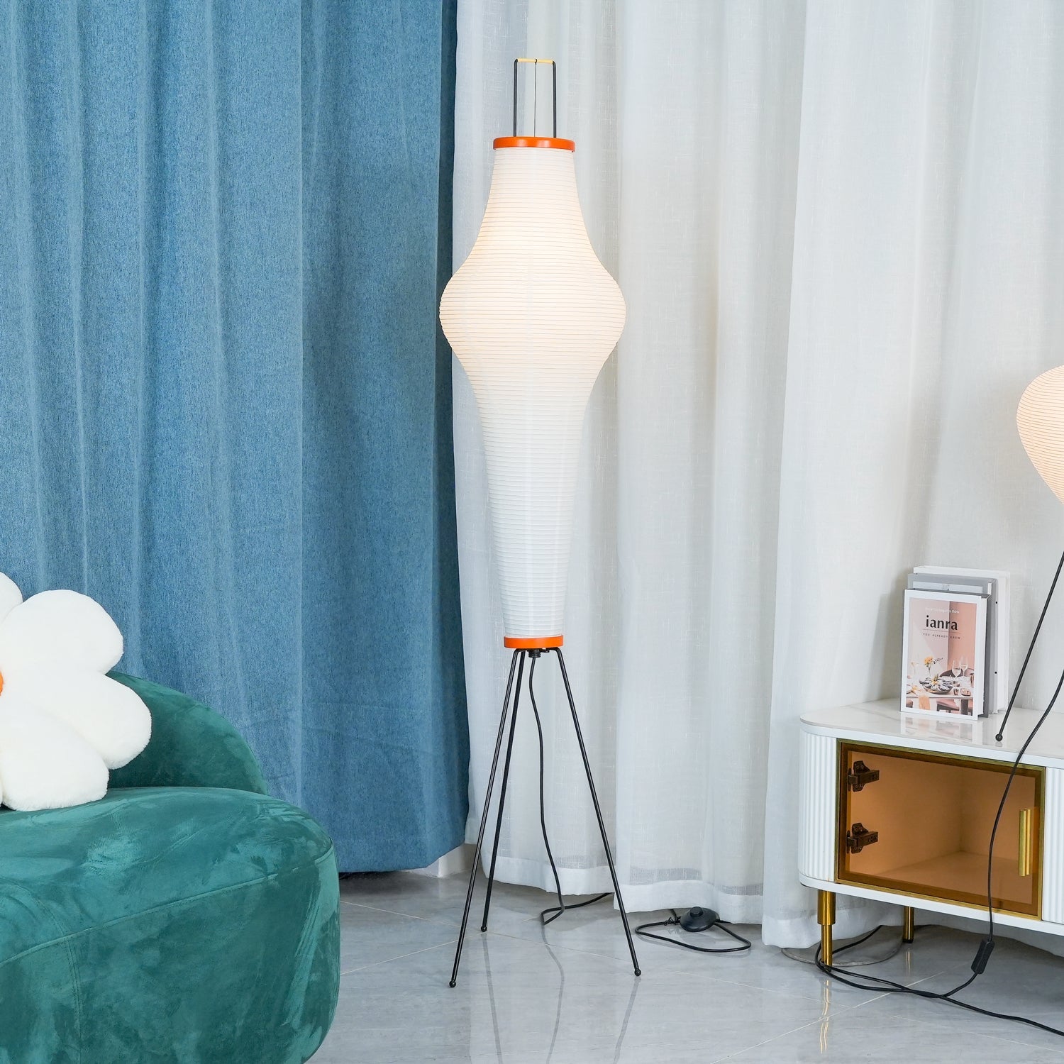 Rice Paper Floor Lamp - Blowlighting