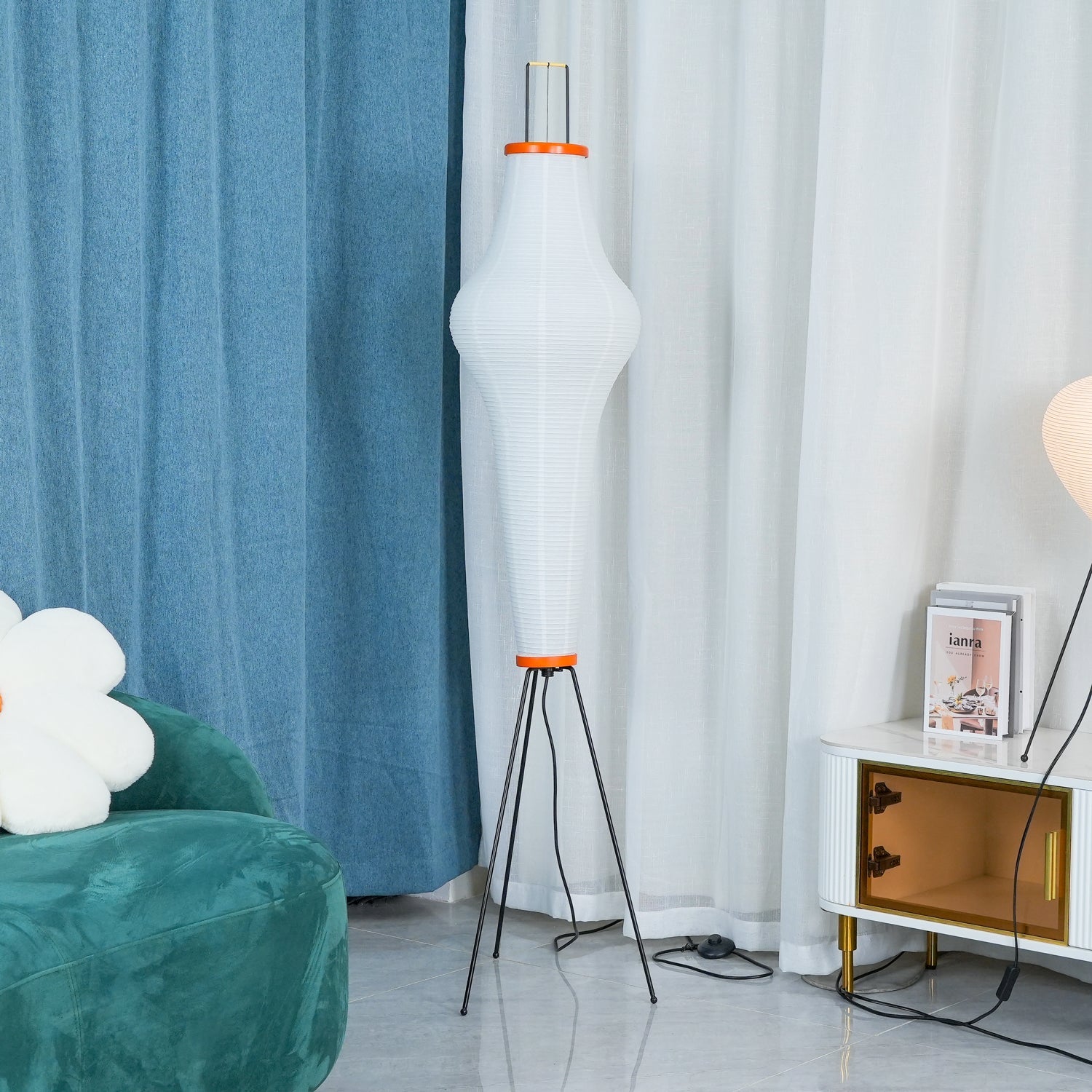 Rice Paper Floor Lamp - Blowlighting