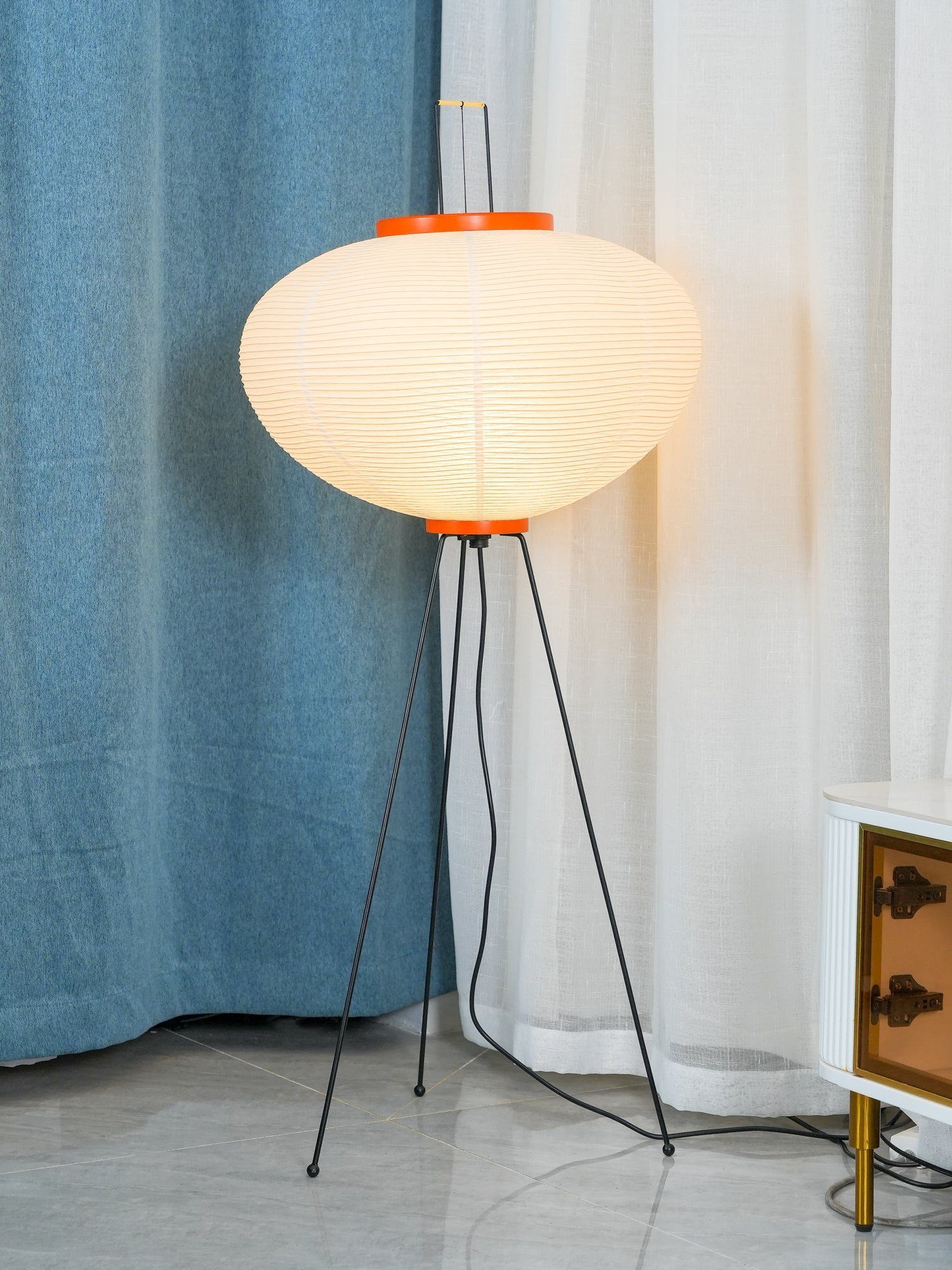 Rice Paper Floor Lamp - Blowlighting