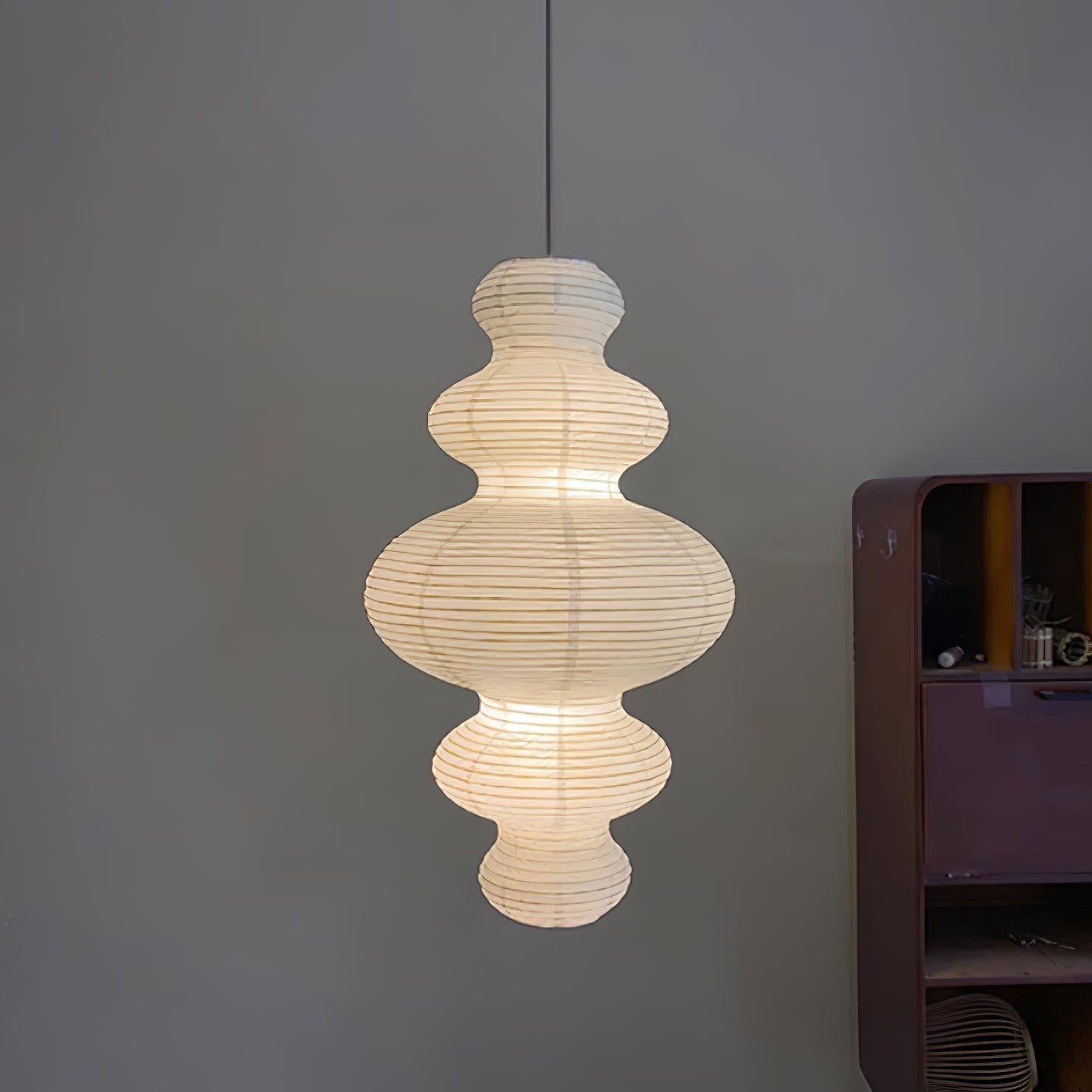Akari Juni Pendant Swag Lamp - Blowlighting