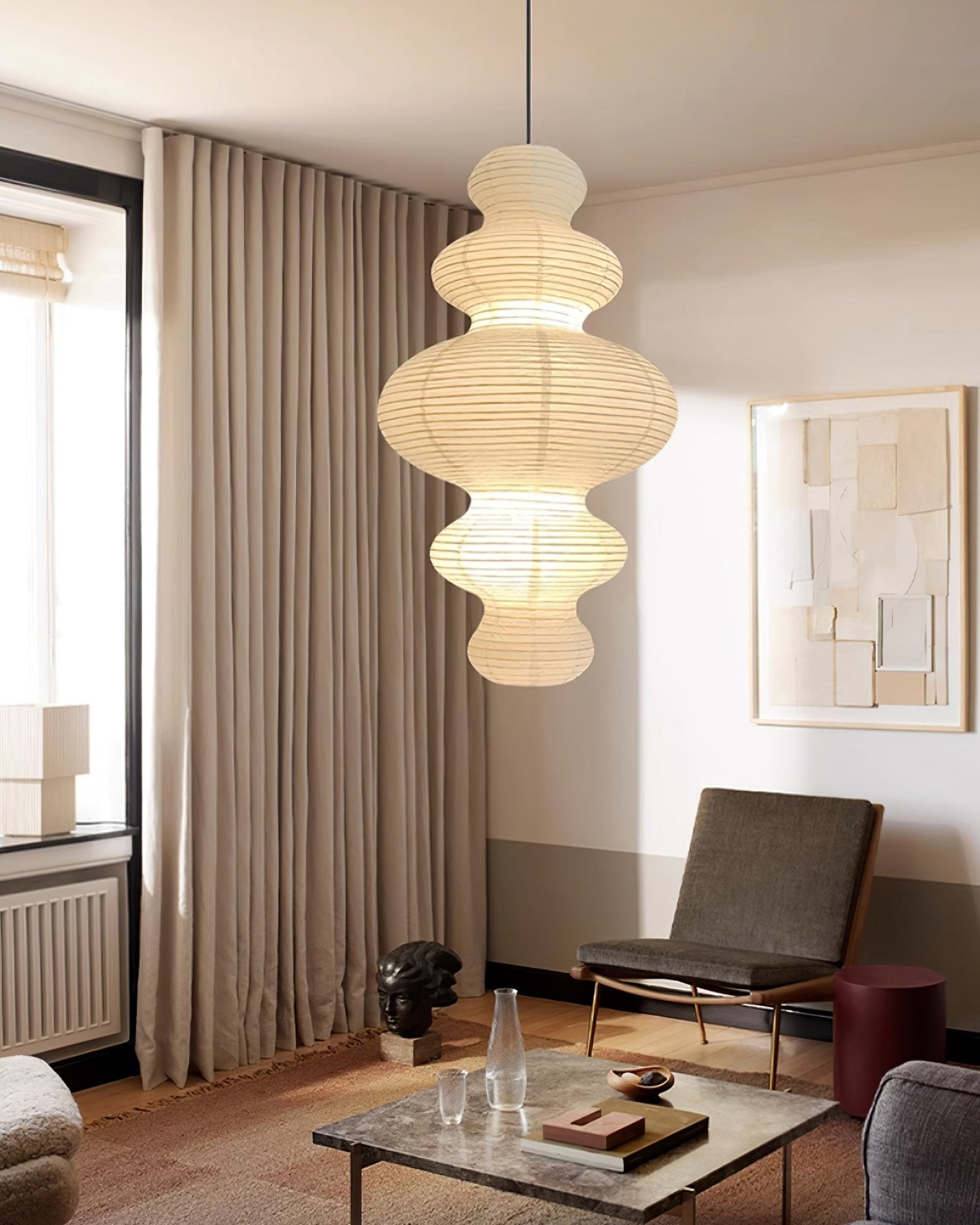 Akari Juni Pendant Swag Lamp - Blowlighting