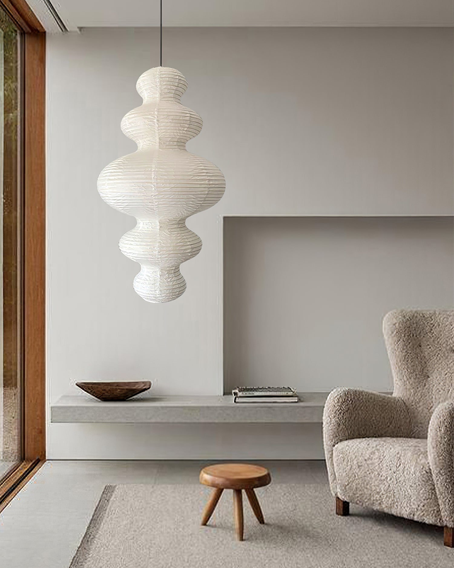 Akari Juni Pendant Swag Lamp - Blowlighting