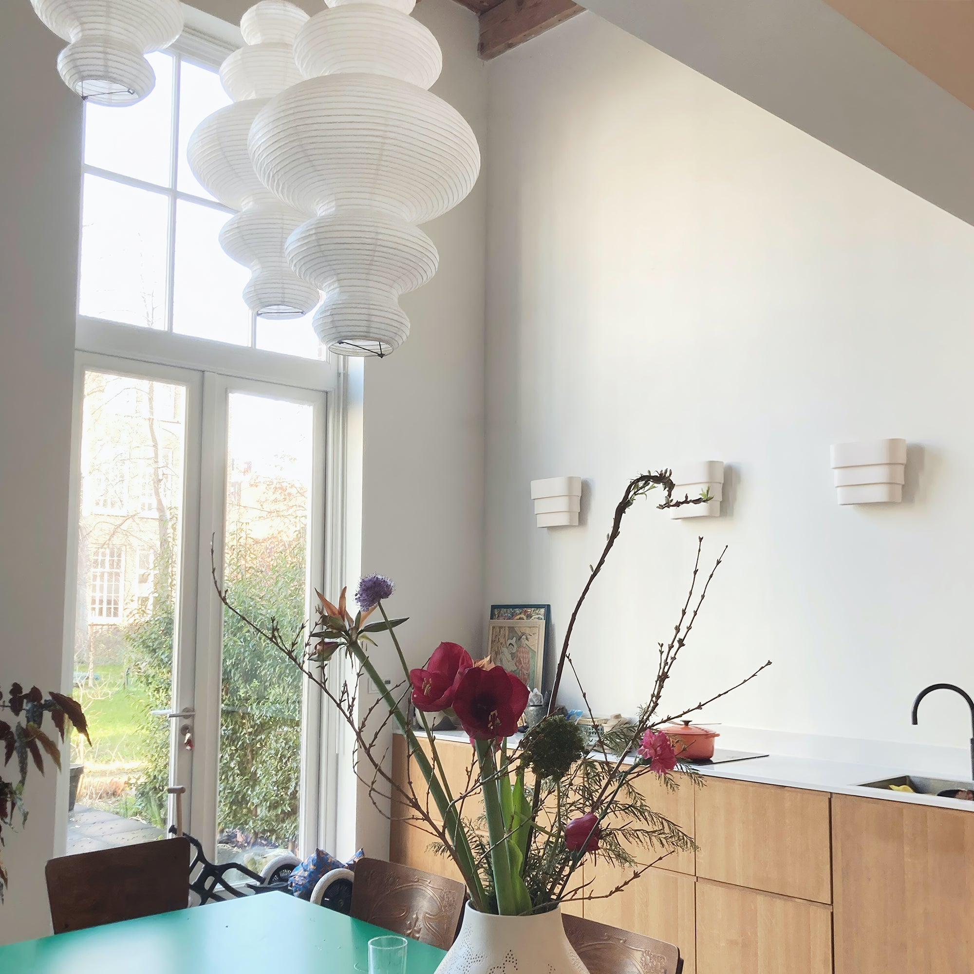 Akari Juni Pendant Swag Lamp - Blowlighting