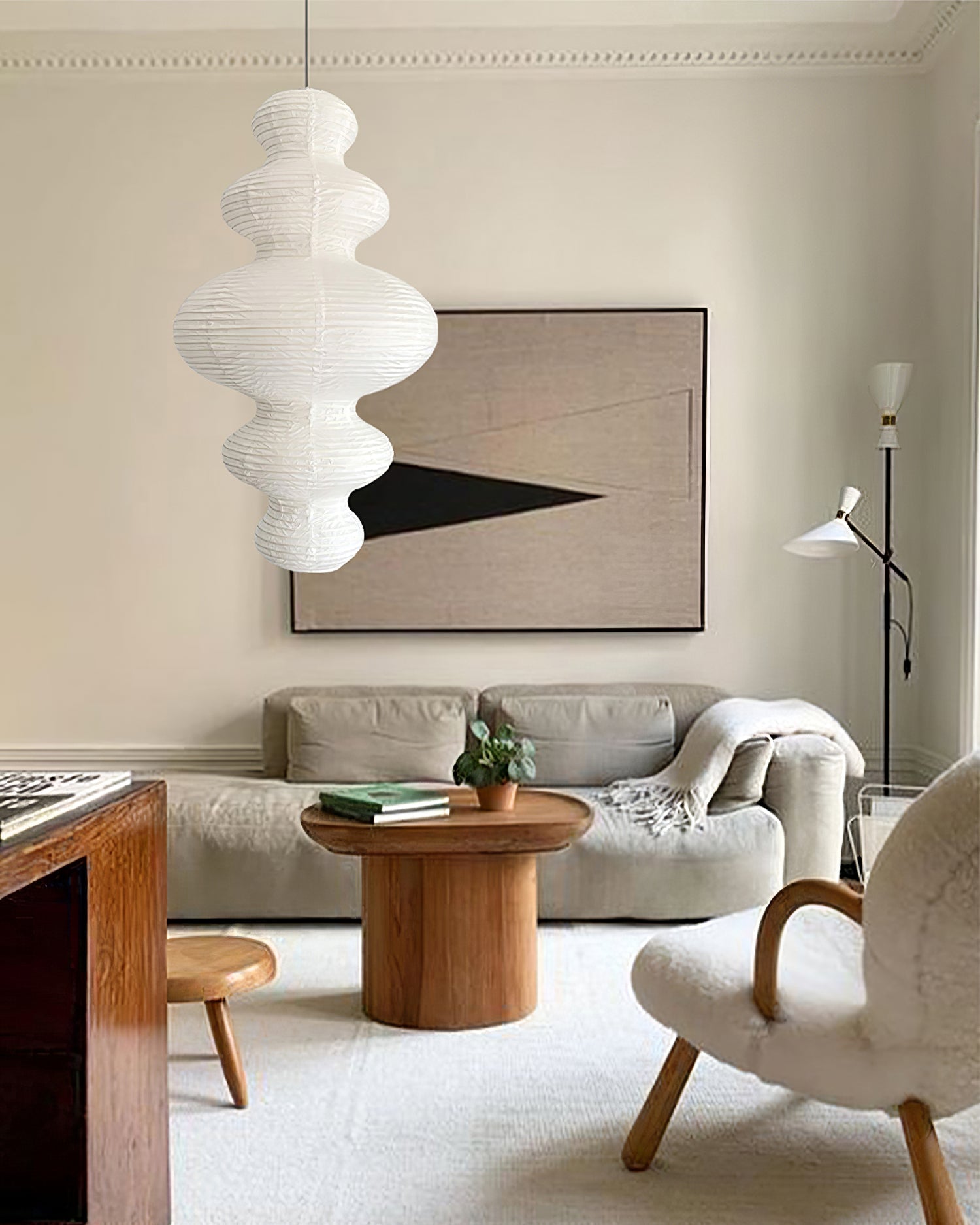 Akari Juni Pendant Swag Lamp - Blowlighting