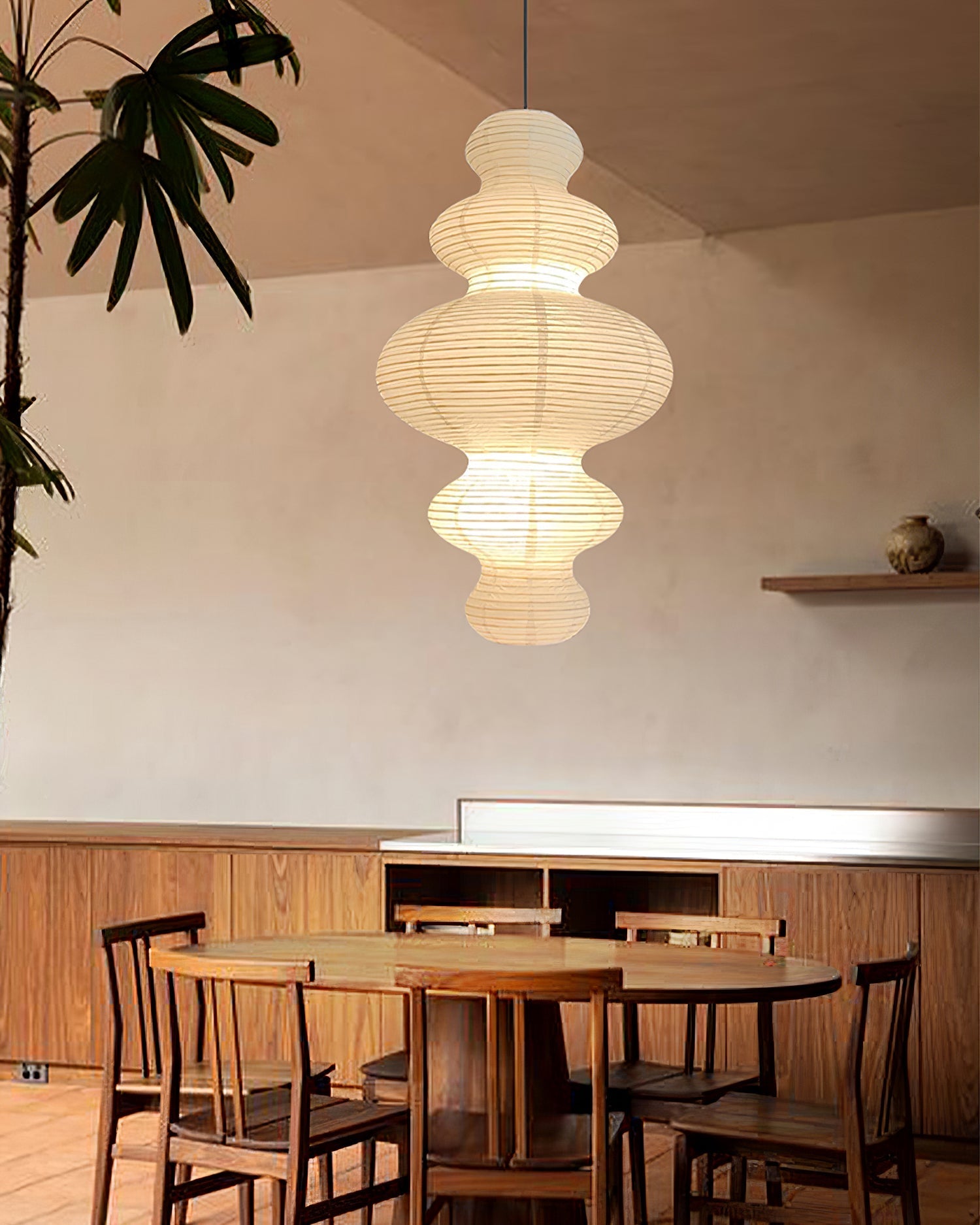 Akari Juni Pendant Swag Lamp - Blowlighting