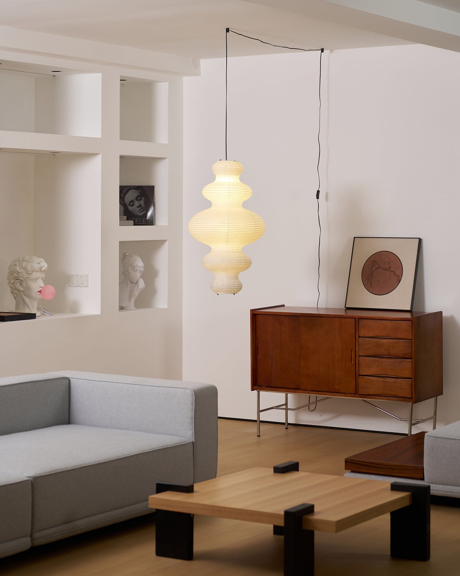 Akari Juni Pendant Swag Lamp - Blowlighting