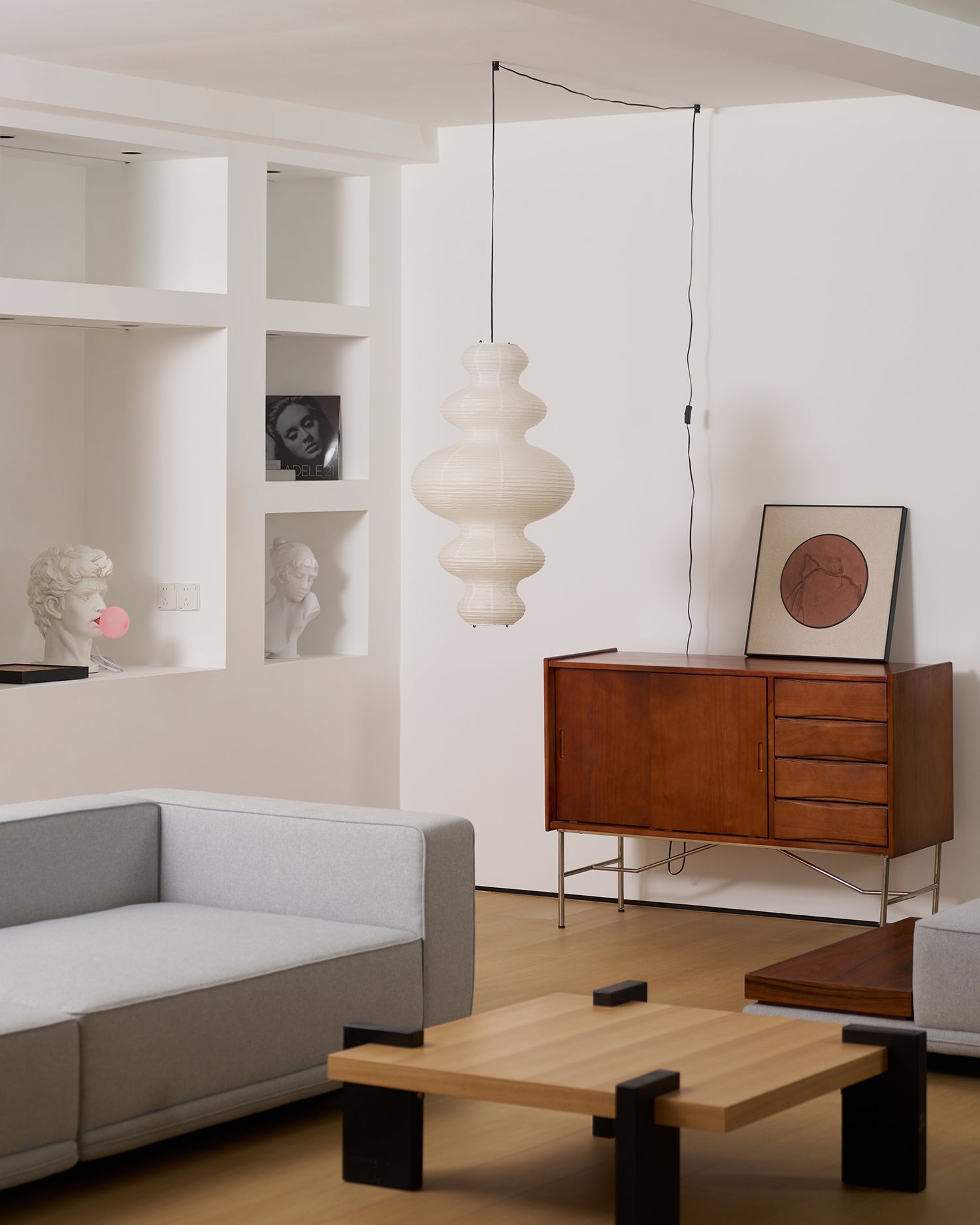 Akari Juni Pendant Swag Lamp - Blowlighting
