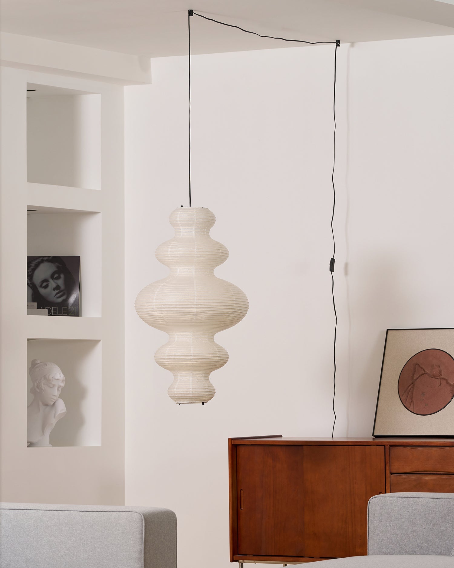 Akari Juni Pendant Swag Lamp - Blowlighting