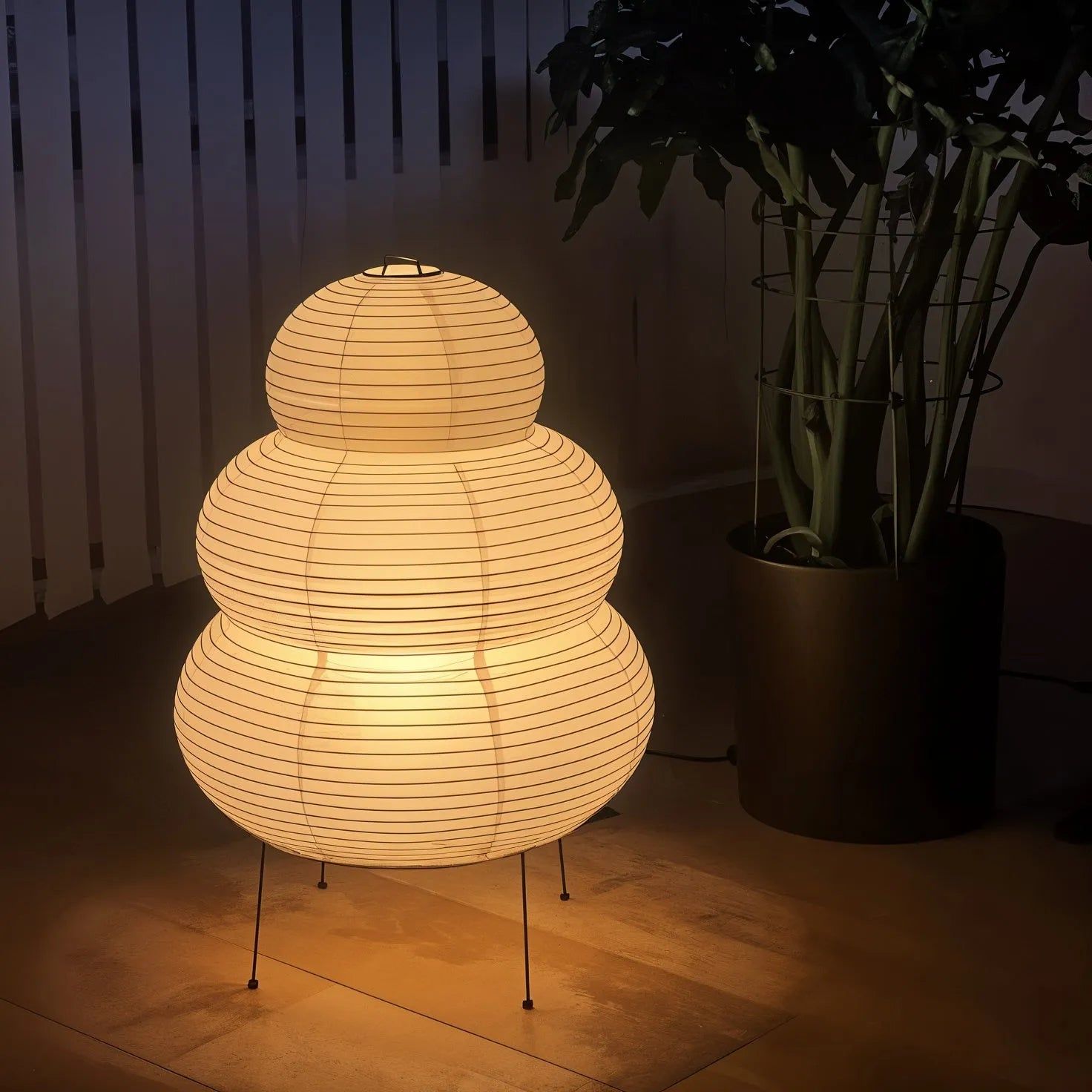 Akari Paper Table Lamp - Blowlighting