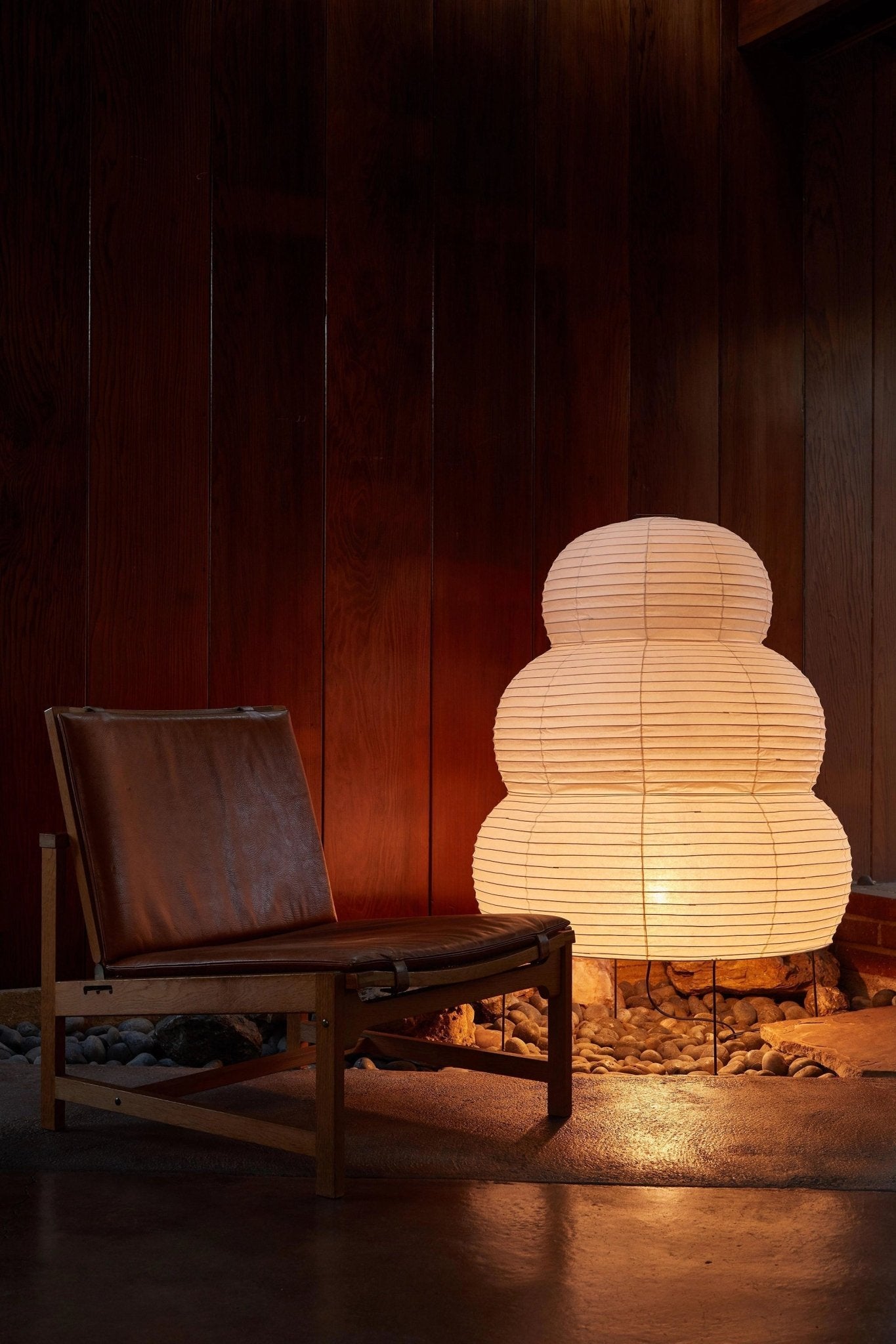 Akari Paper Table Lamp - Blowlighting