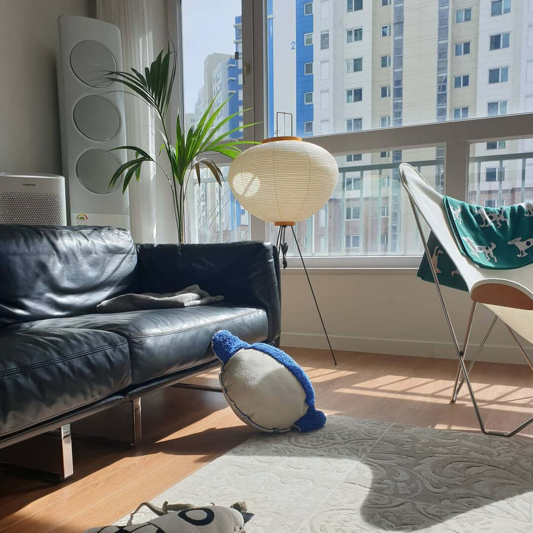 Rice Paper Floor Lamp - Blowlighting