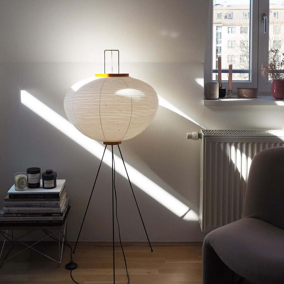 Rice Paper Floor Lamp - Blowlighting