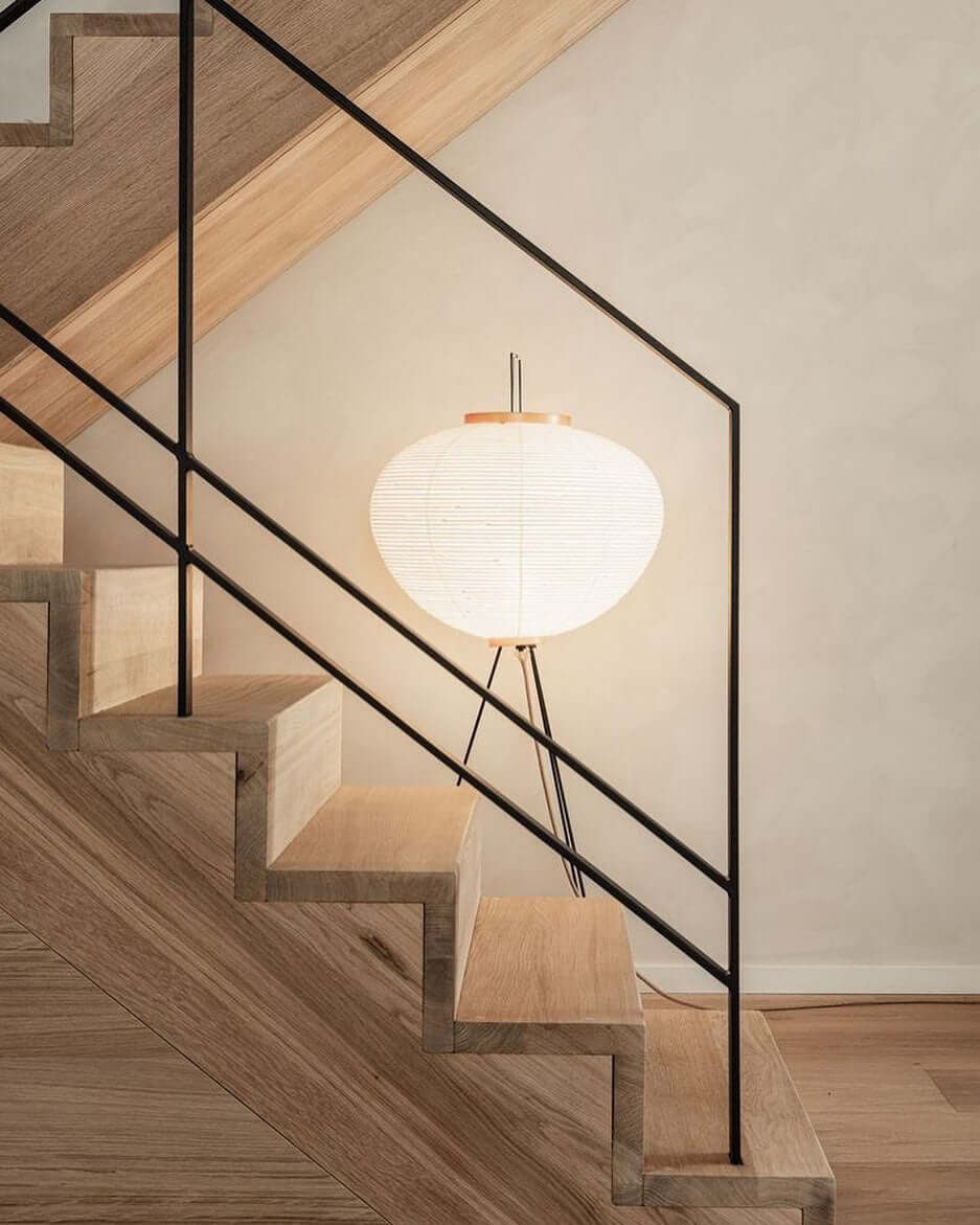 Rice Paper Floor Lamp - Blowlighting