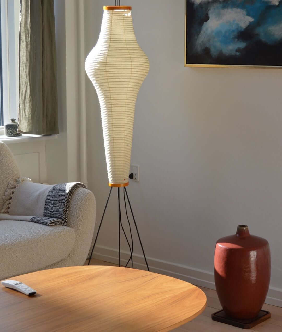 Rice Paper Floor Lamp - Blowlighting