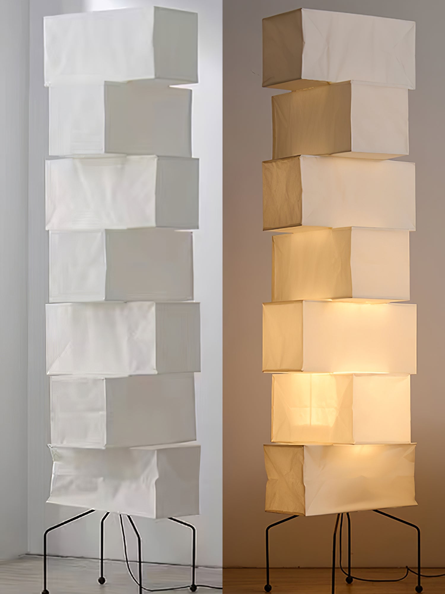 Lana Stacked Floor Lamp - Blowlighting