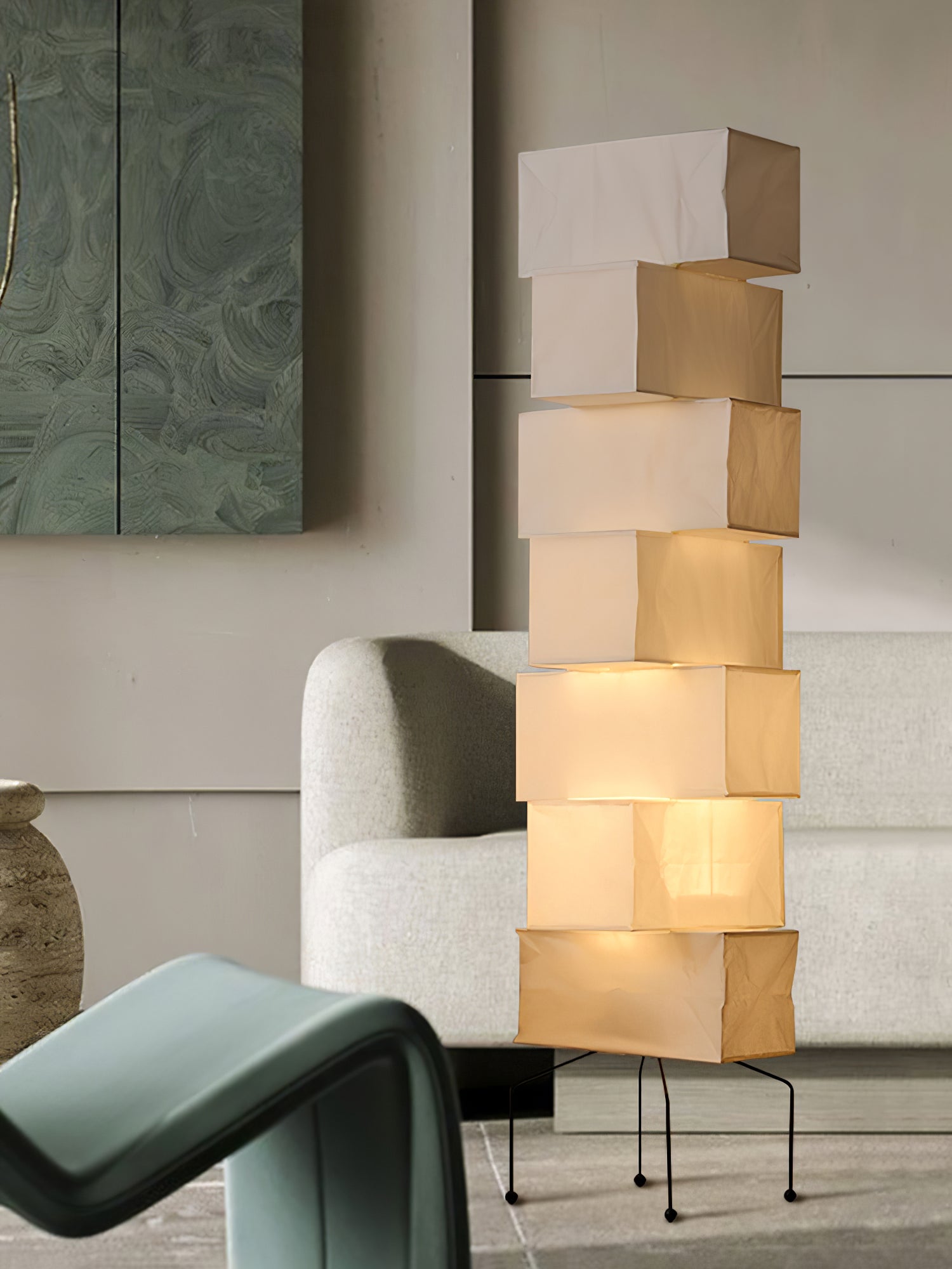 Lana Stacked Floor Lamp - Blowlighting